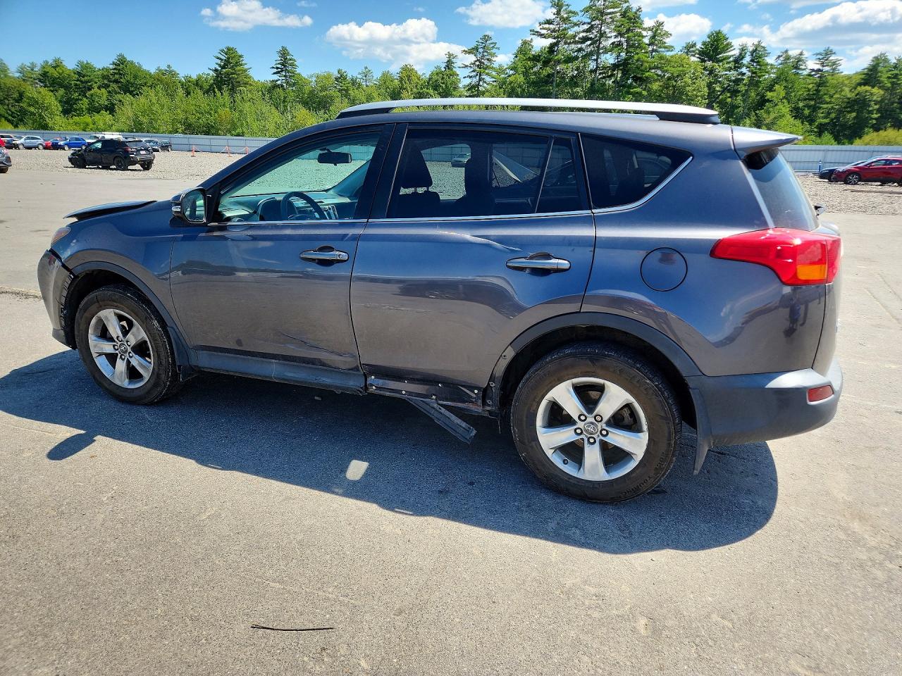 2015 Toyota Rav4 Xle Gray vin: 2T3RFREV2FW332671