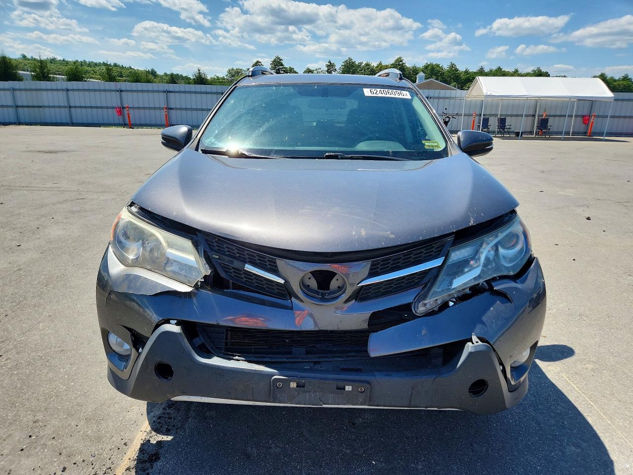 2015 Toyota Rav4 Xle Gray vin: 2T3RFREV2FW332671