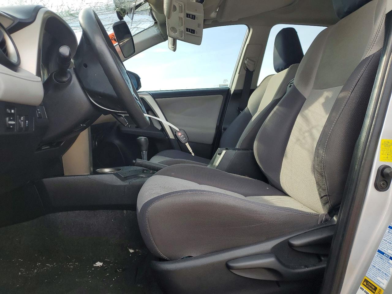 2015 Toyota Rav4 Xle Серый vin: 2T3RFREV2FW345100