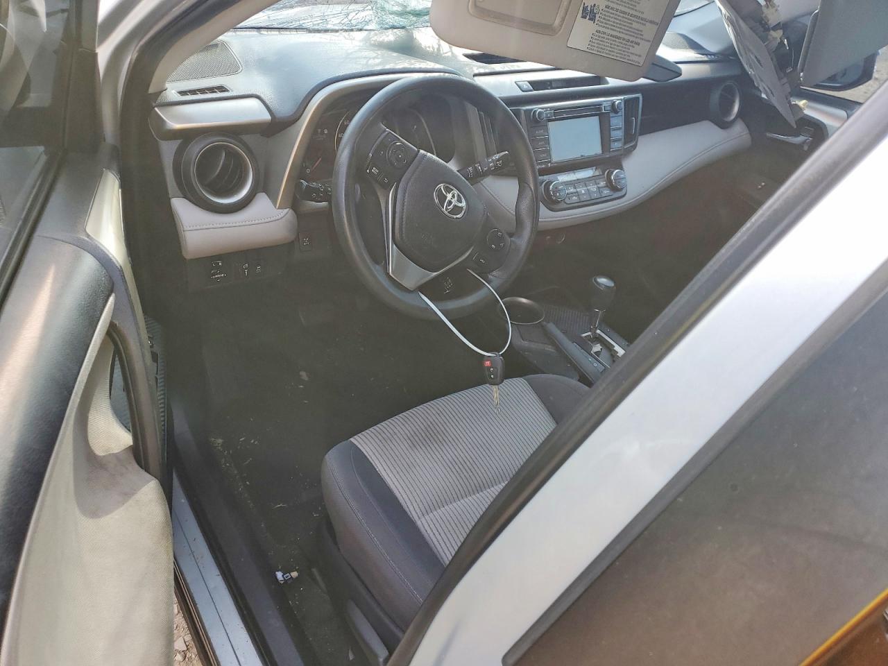 2015 Toyota Rav4 Xle Серый vin: 2T3RFREV2FW345100