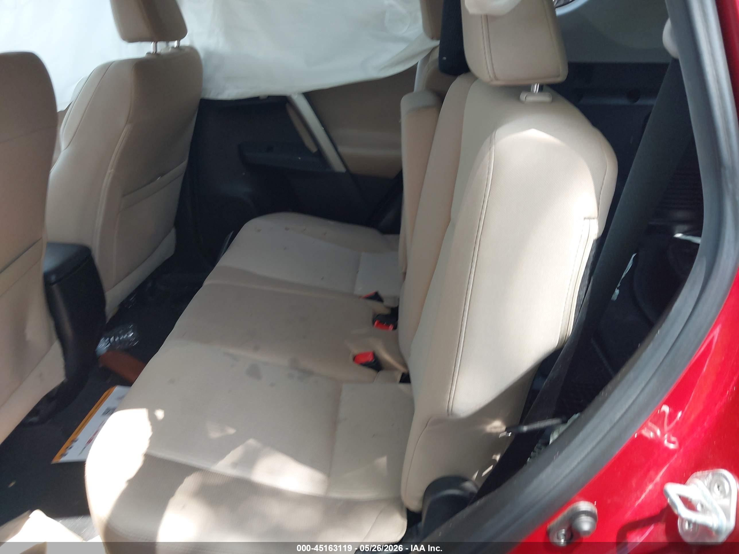 2015 Toyota Rav4 Xle Red vin: 2T3RFREV2FW394037