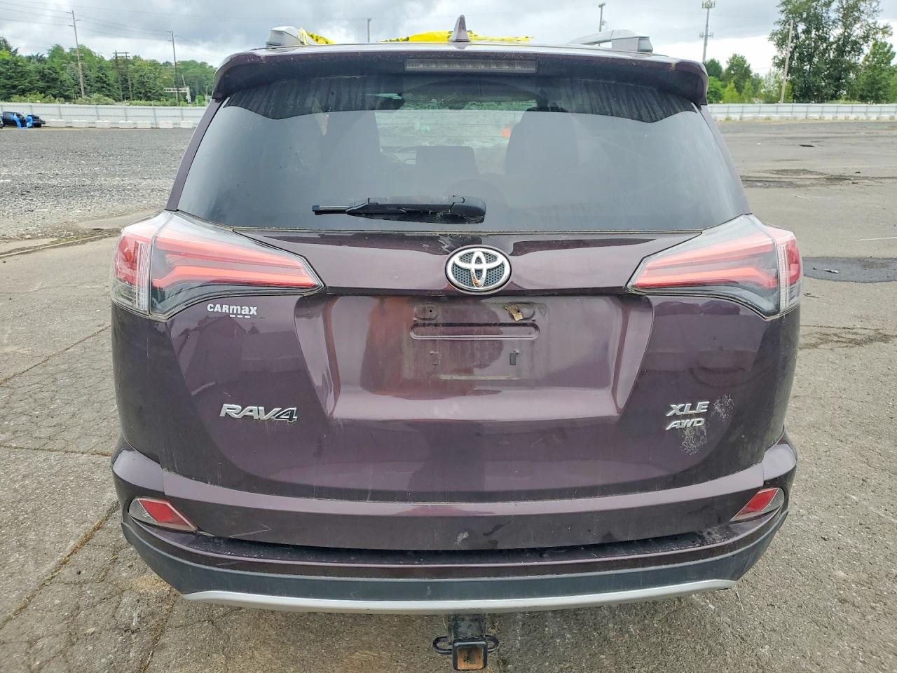 2016 Toyota Rav4 Xle Purple vin: 2T3RFREV2GW435901