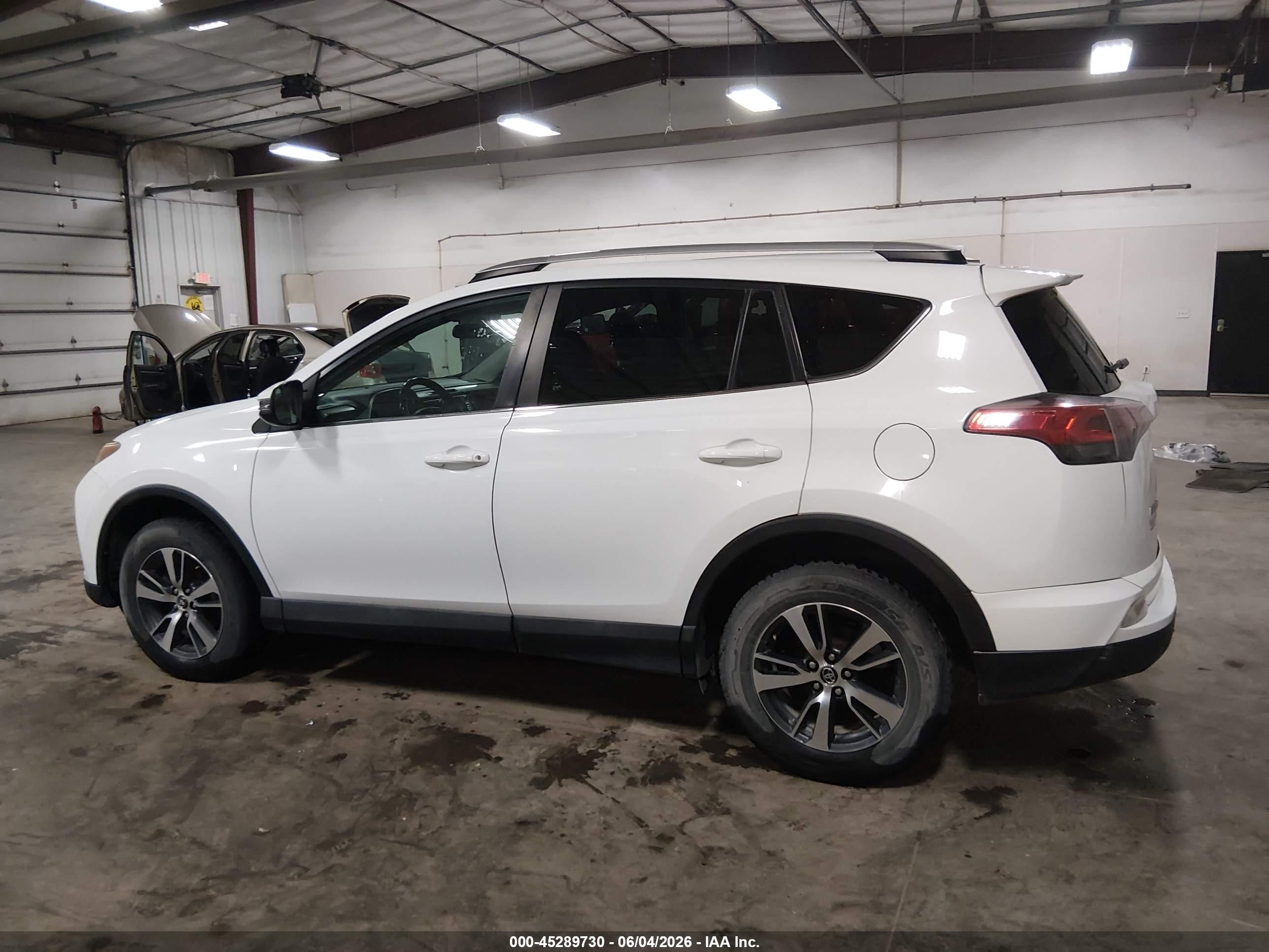 2016 Toyota Rav4 Xle Белый vin: 2T3RFREV2GW443903