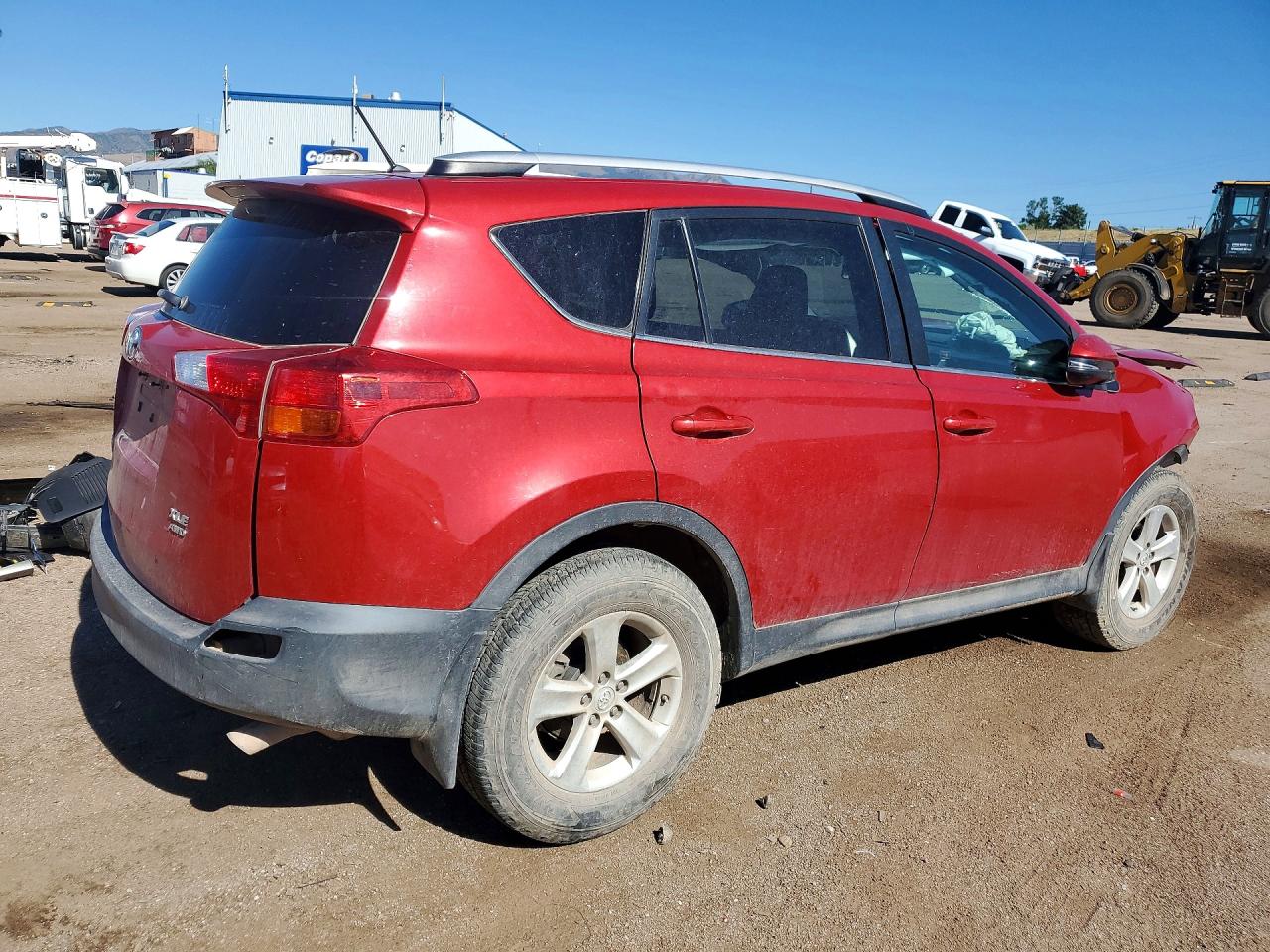 2013 Toyota Rav 4 Red vin: 2T3RFREV3DW017262