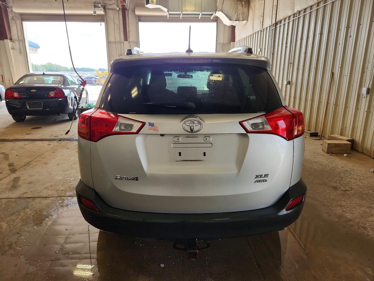 2013 Toyota Rav4 Xle Silver vin: 2T3RFREV3DW020582