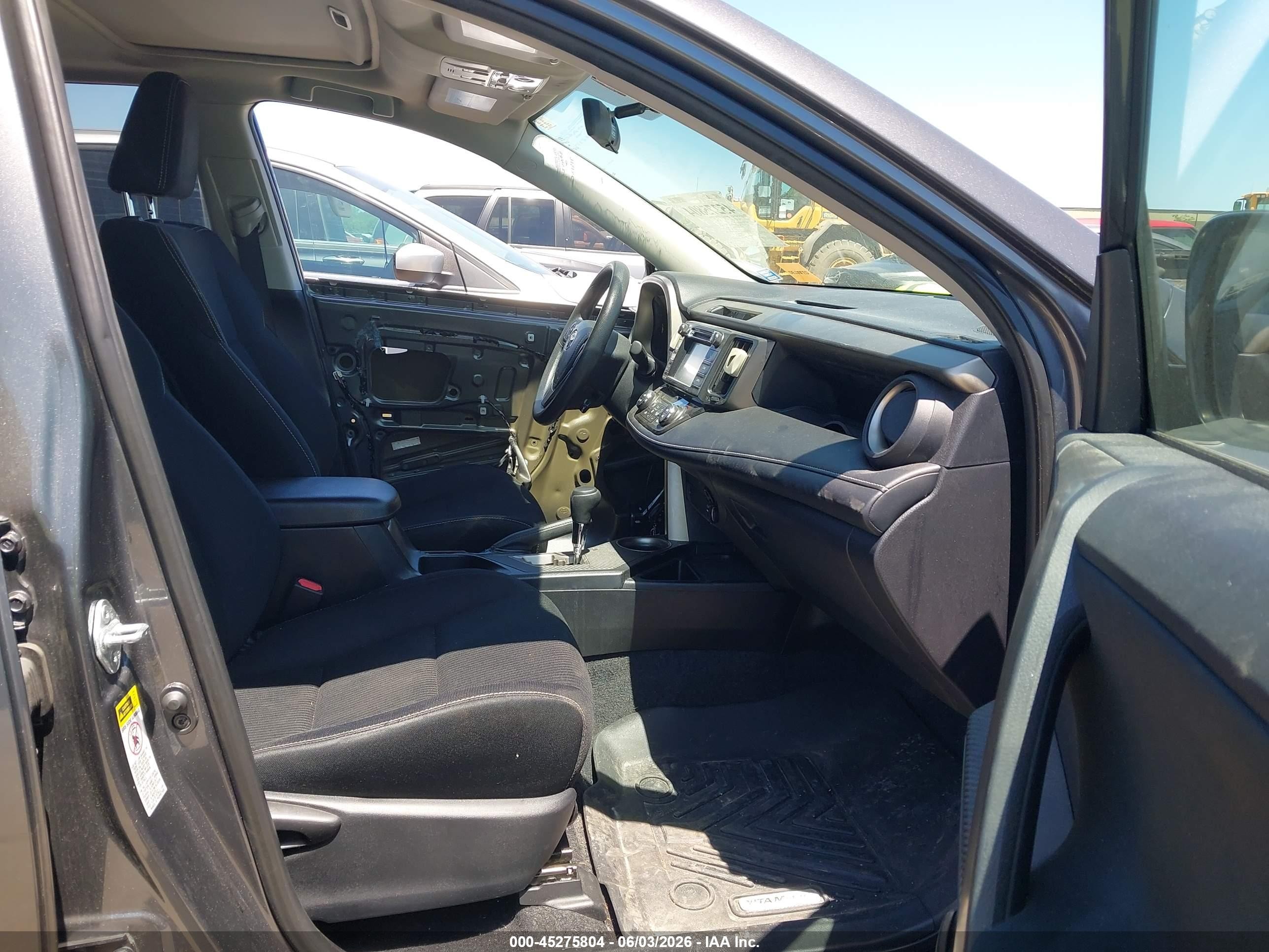 2013 Toyota Rav4 Xle Gray vin: 2T3RFREV3DW035051