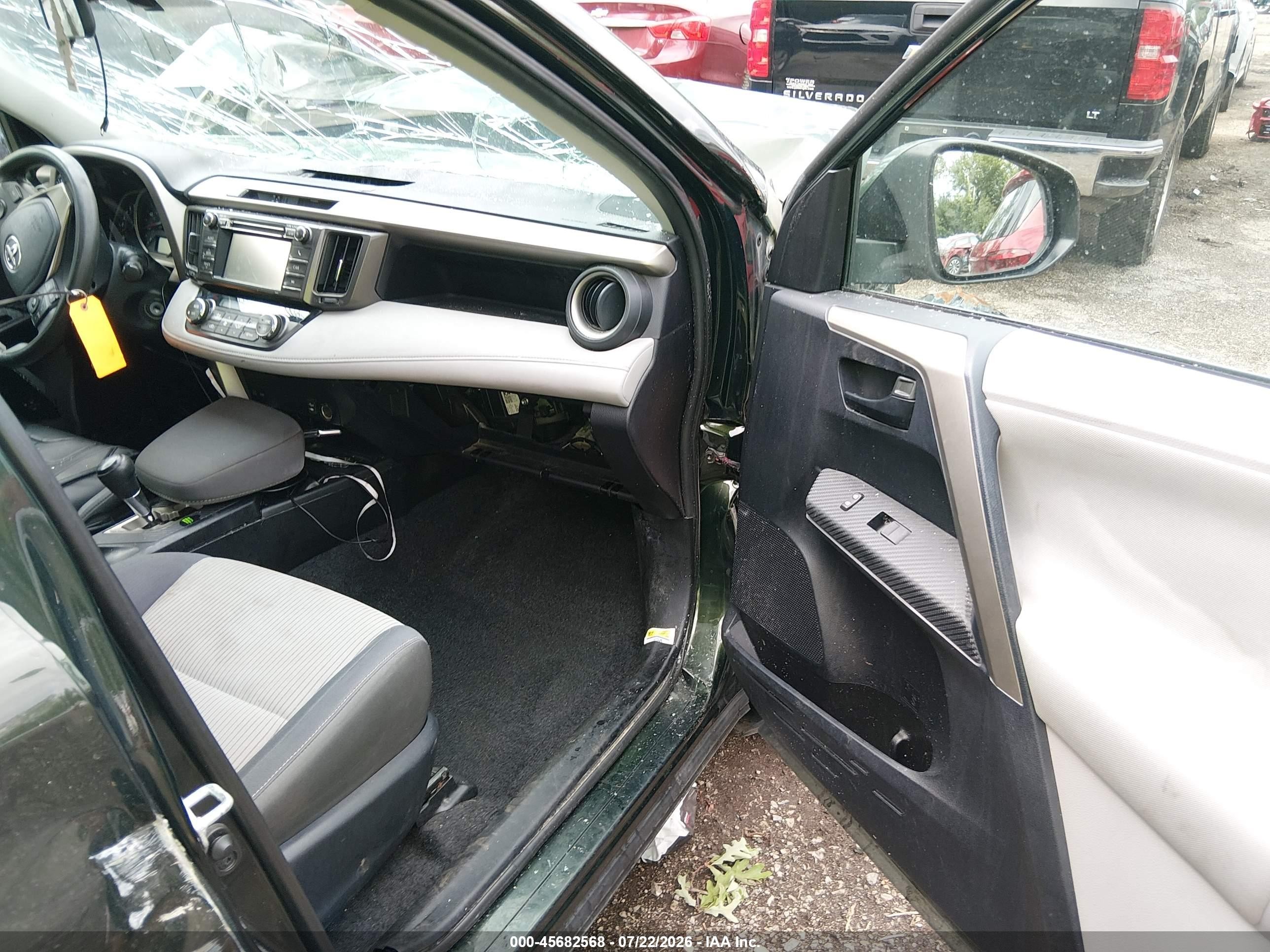 2013 Toyota Rav4 Xle Зеленый vin: 2T3RFREV3DW068034