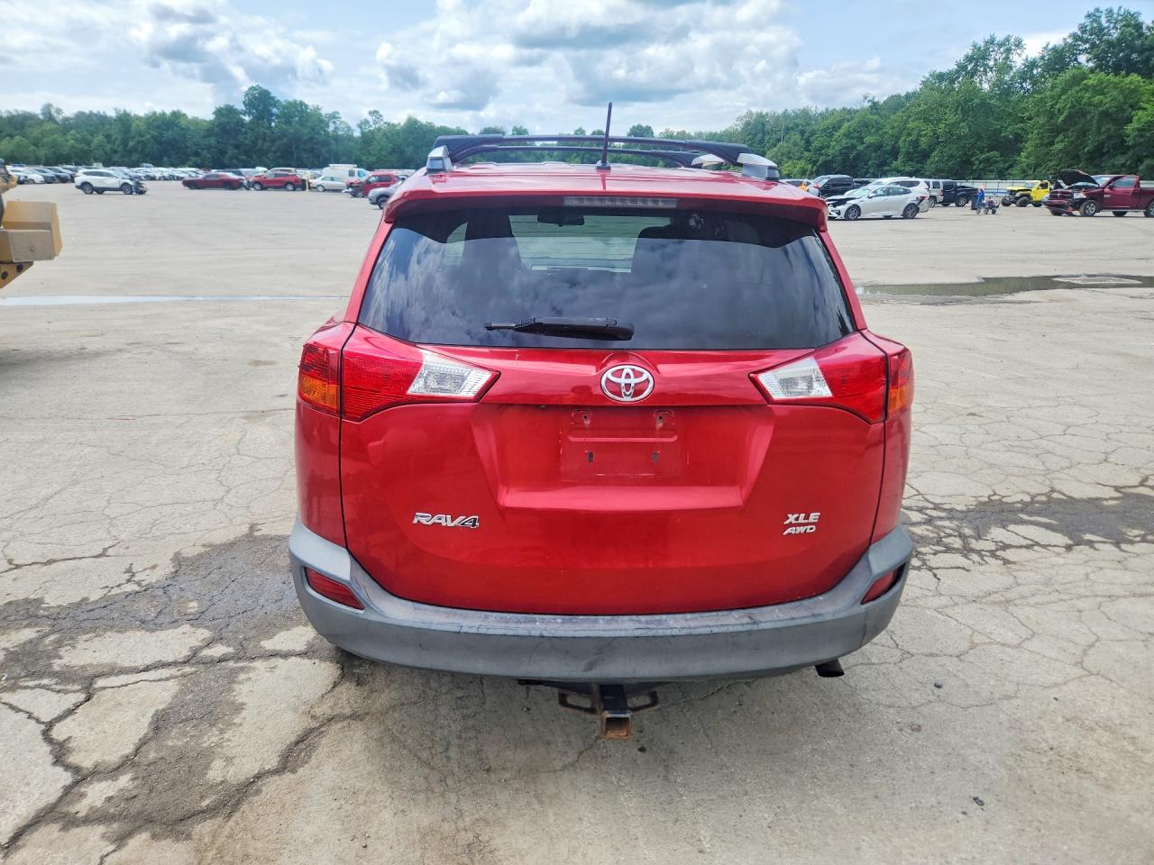 2013 Toyota Rav4 Xle Бордовый vin: 2T3RFREV3DW102117