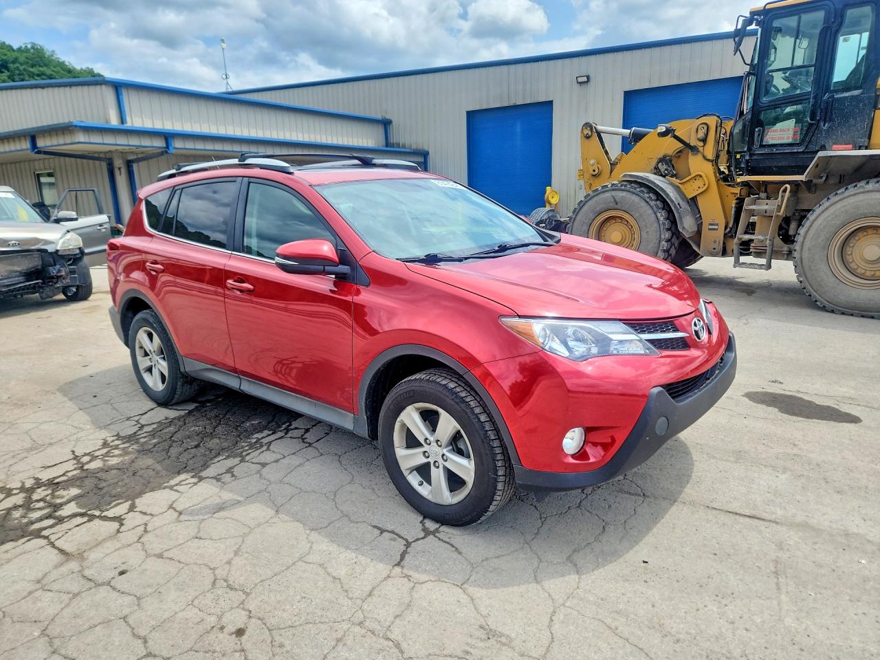 2013 Toyota Rav4 Xle Бордовый vin: 2T3RFREV3DW102117