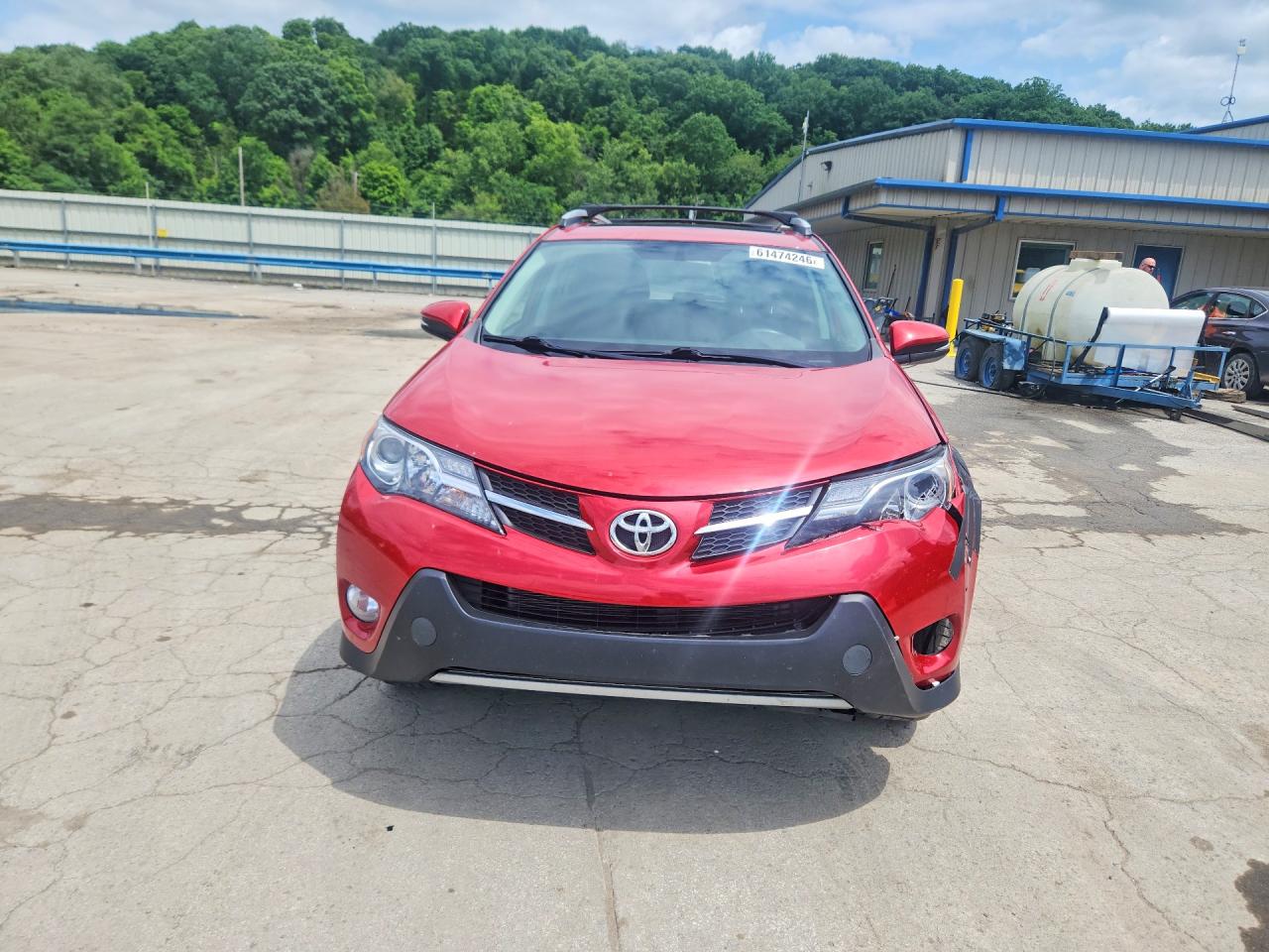 2013 Toyota Rav4 Xle Бордовый vin: 2T3RFREV3DW102117