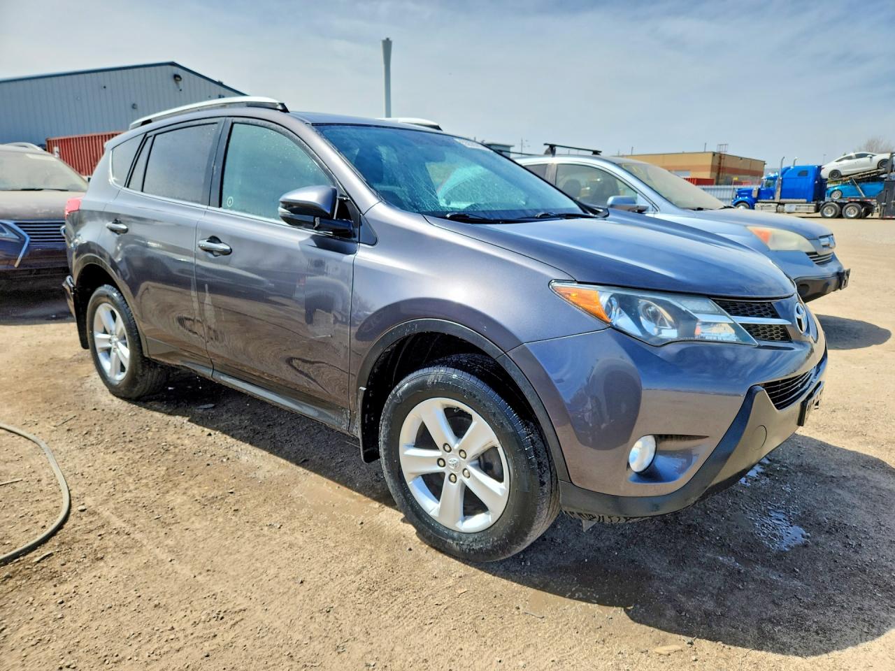 2013 Toyota Rav4 Xle Gray vin: 2T3RFREV3DW109777