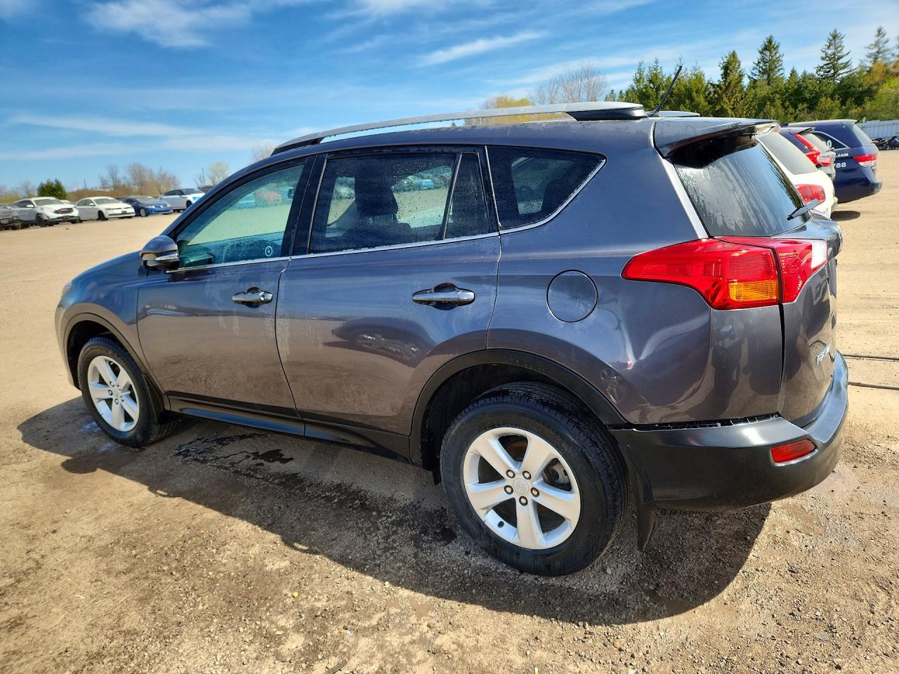 2013 Toyota Rav4 Xle Gray vin: 2T3RFREV3DW109777