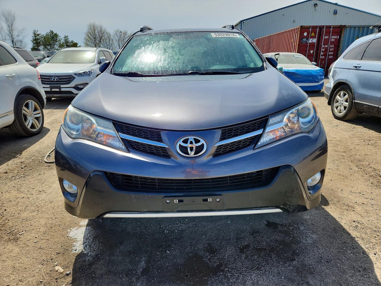 2013 Toyota Rav4 Xle Gray vin: 2T3RFREV3DW109777