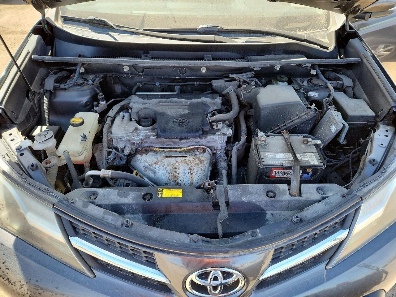 2013 Toyota Rav4 Xle Gray vin: 2T3RFREV3DW109777