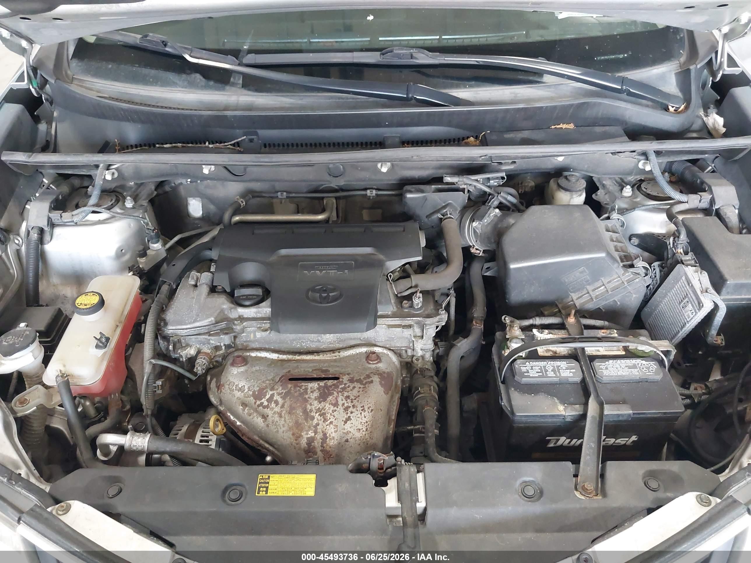2013 Toyota Rav4 Xle Silver vin: 2T3RFREV3DW113408