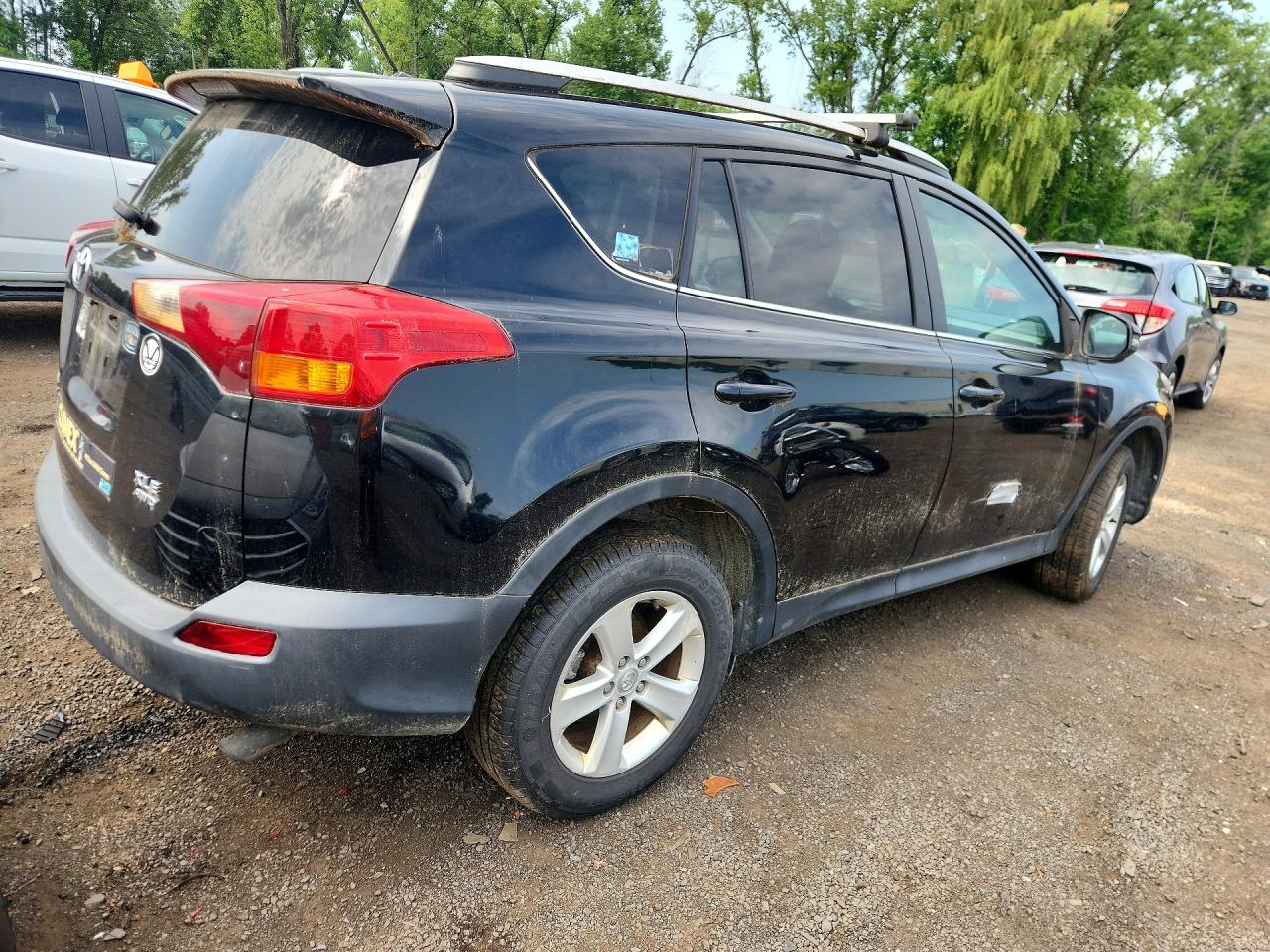 2013 Toyota Rav4 Xle Black vin: 2T3RFREV3DW113764