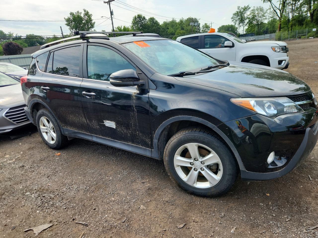 2013 Toyota Rav4 Xle Black vin: 2T3RFREV3DW113764