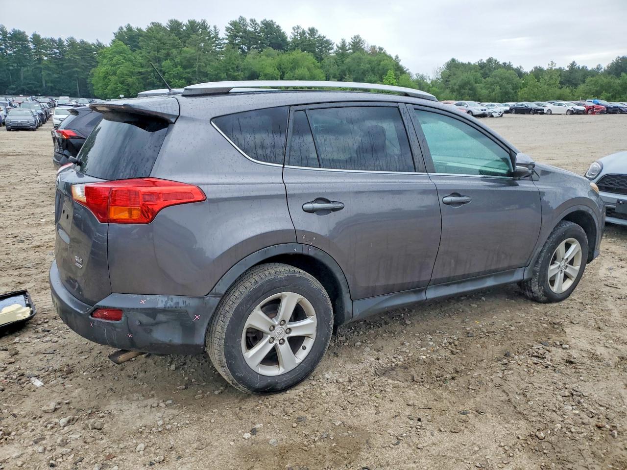 2014 Toyota Rav4 Xle Gray vin: 2T3RFREV3EW133952
