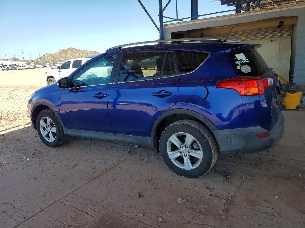 2014 Toyota Rav4 Xle Blue vin: 2T3RFREV3EW142313