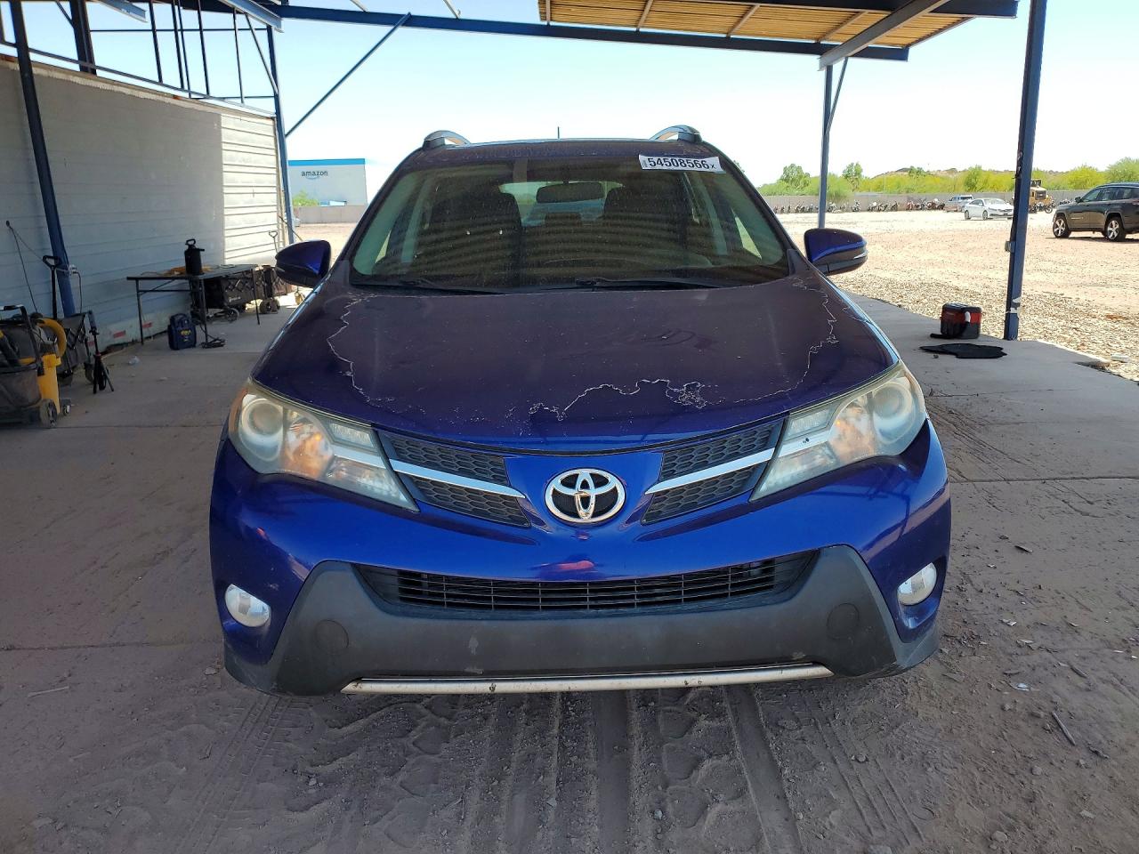 2014 Toyota Rav4 Xle Blue vin: 2T3RFREV3EW142313