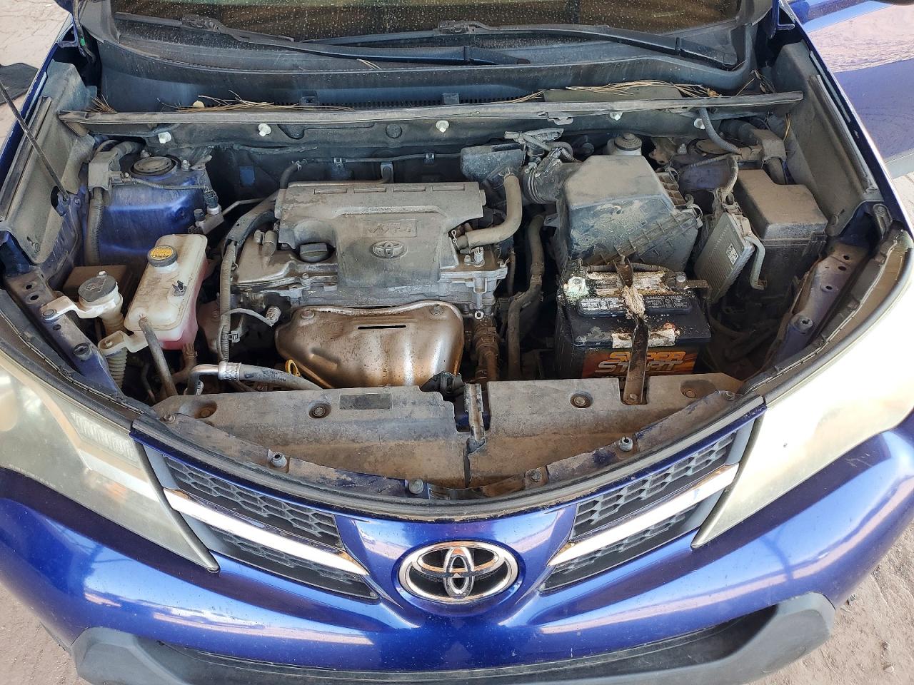 2014 Toyota Rav4 Xle Blue vin: 2T3RFREV3EW142313