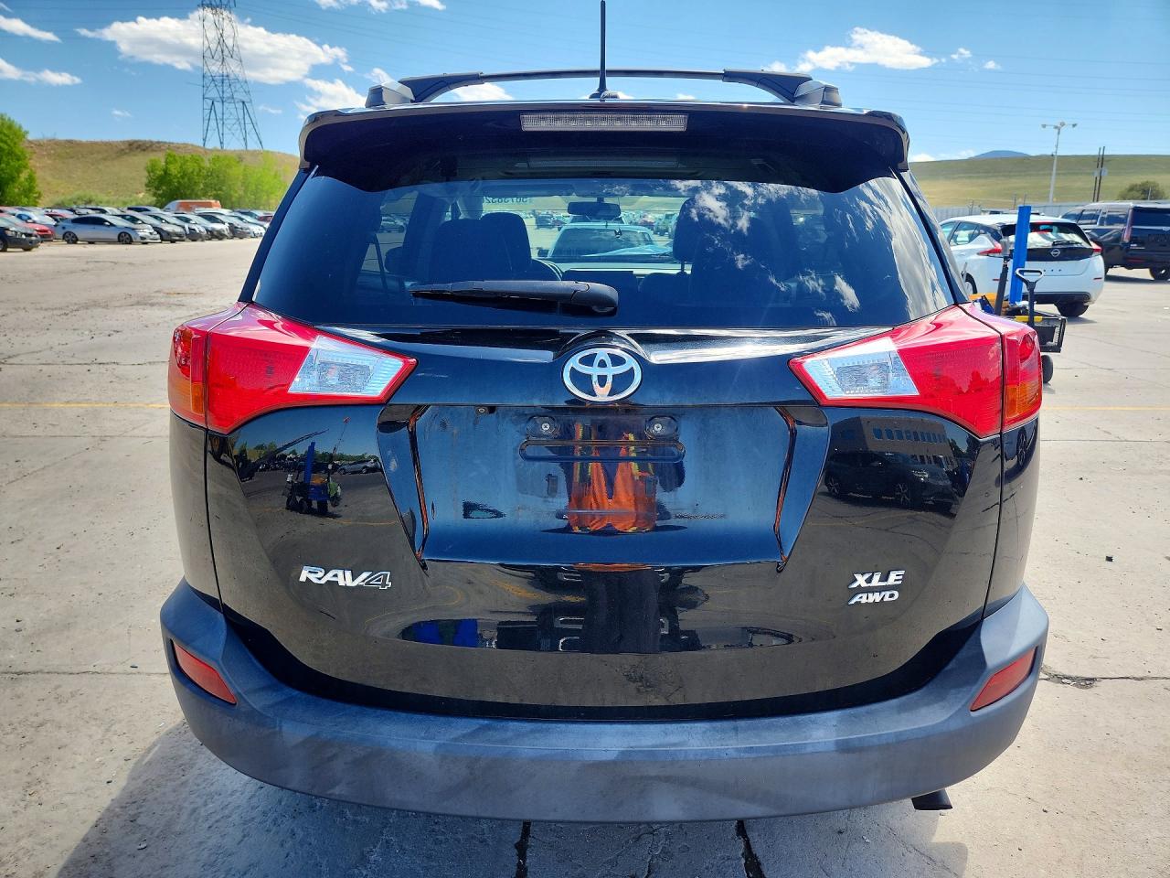 2014 Toyota Rav4 Xle Black vin: 2T3RFREV3EW147415