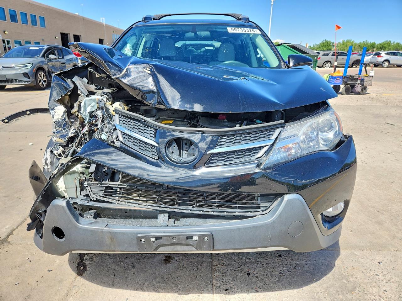 2014 Toyota Rav4 Xle Black vin: 2T3RFREV3EW147415