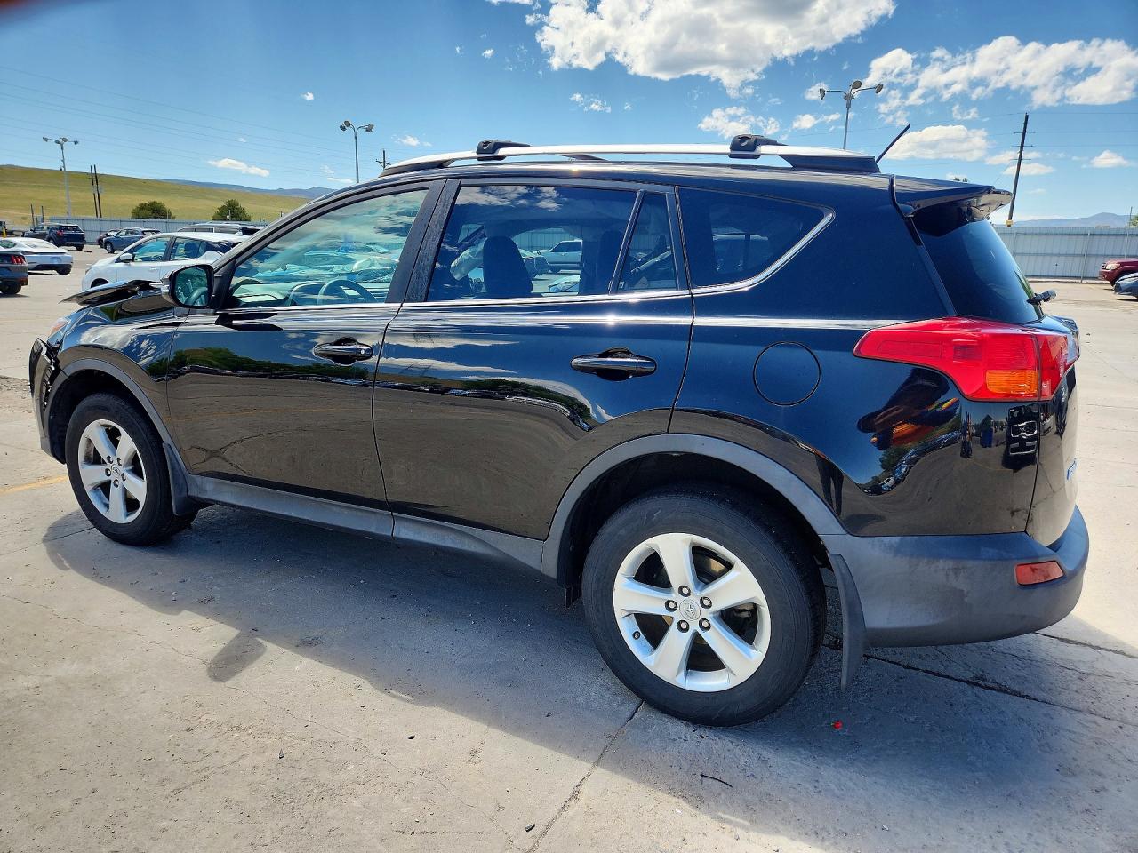 2014 Toyota Rav4 Xle Black vin: 2T3RFREV3EW147415