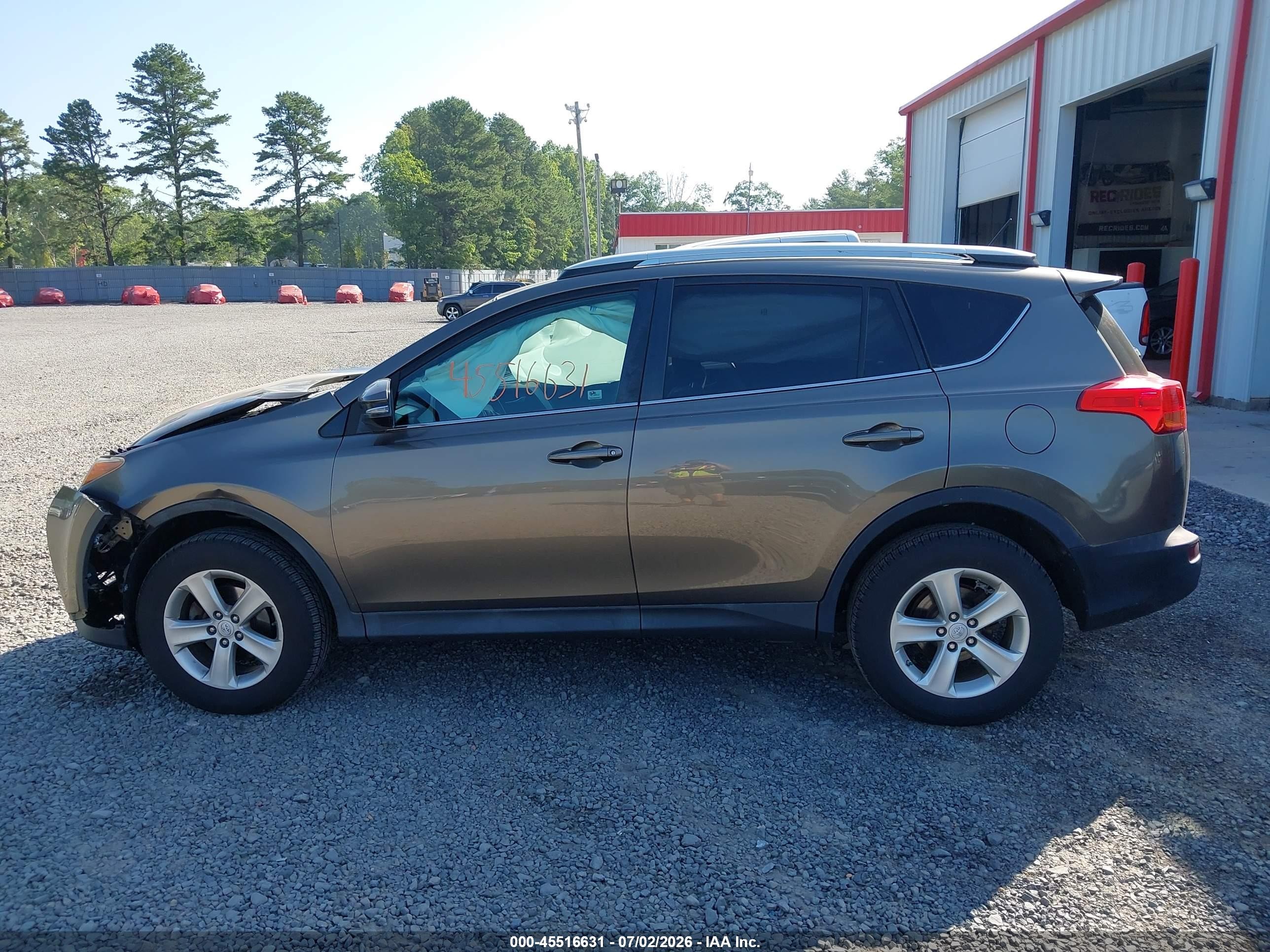 2014 Toyota Rav4 Xle Gray vin: 2T3RFREV3EW148998