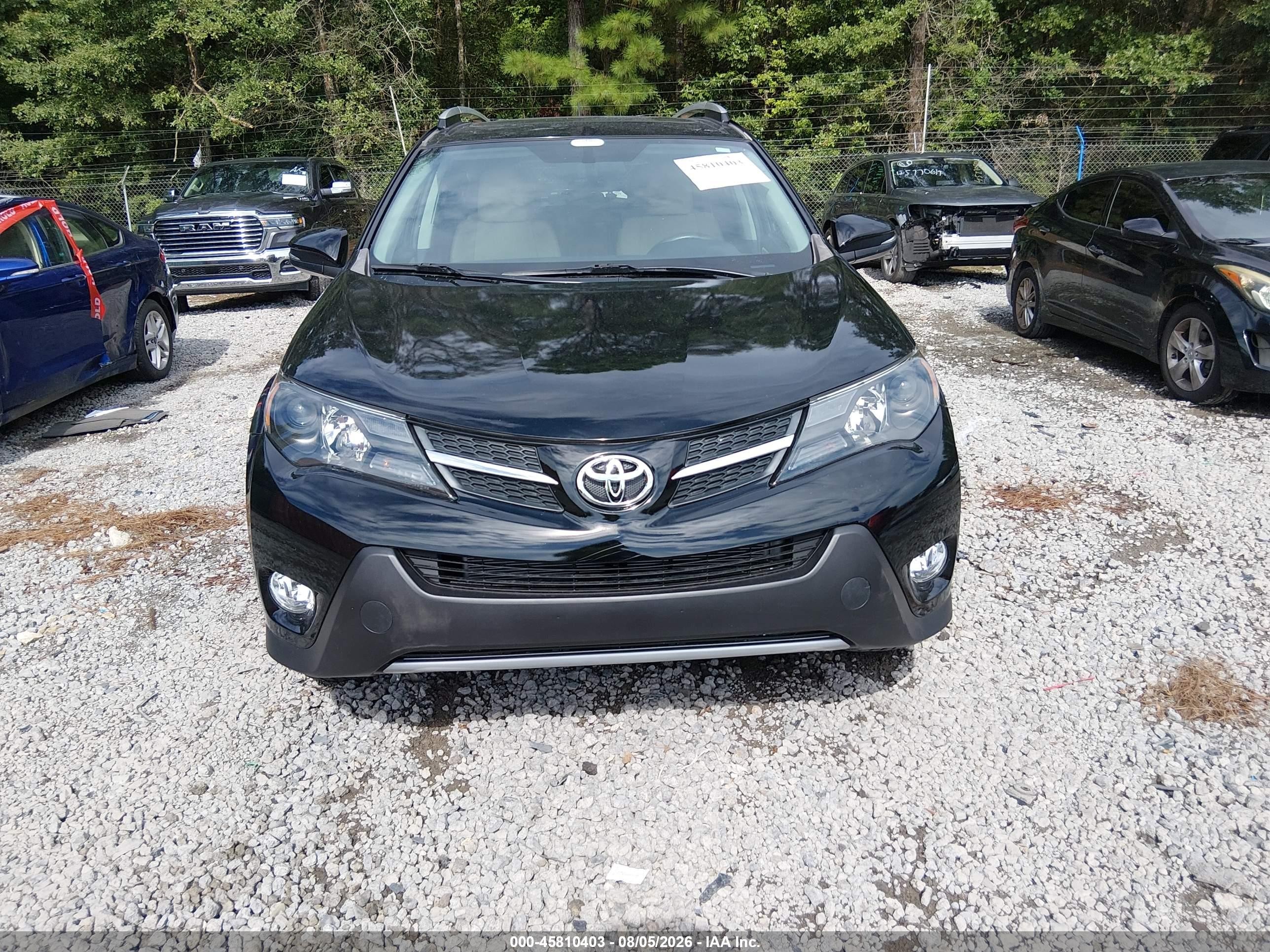 2014 Toyota Rav4 Xle Black vin: 2T3RFREV3EW152193
