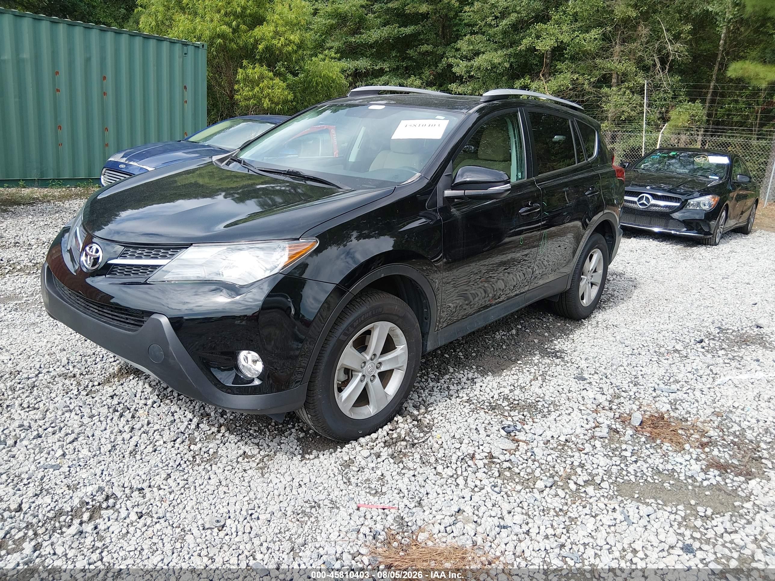 2014 Toyota Rav4 Xle Black vin: 2T3RFREV3EW152193