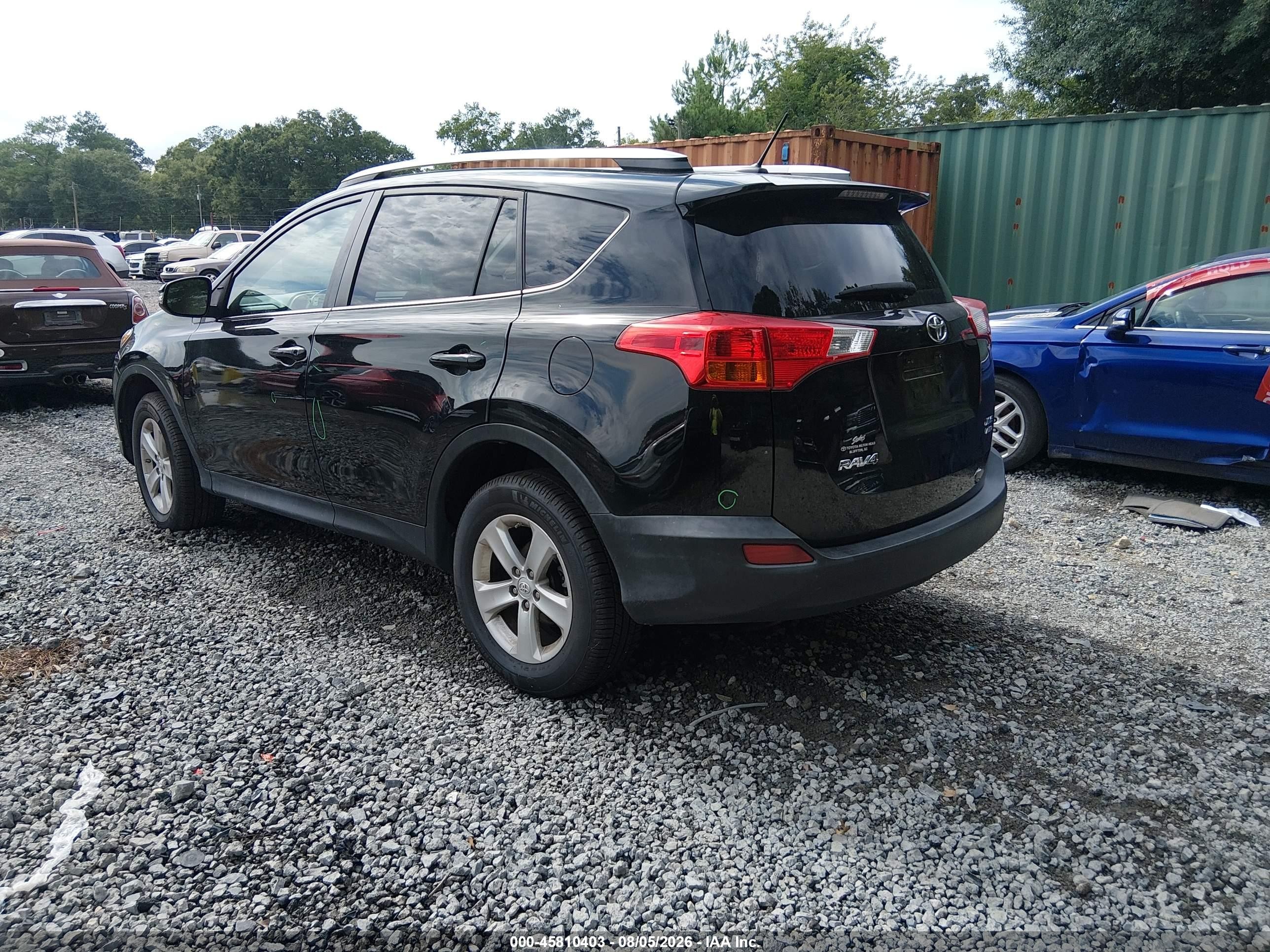 2014 Toyota Rav4 Xle Black vin: 2T3RFREV3EW152193