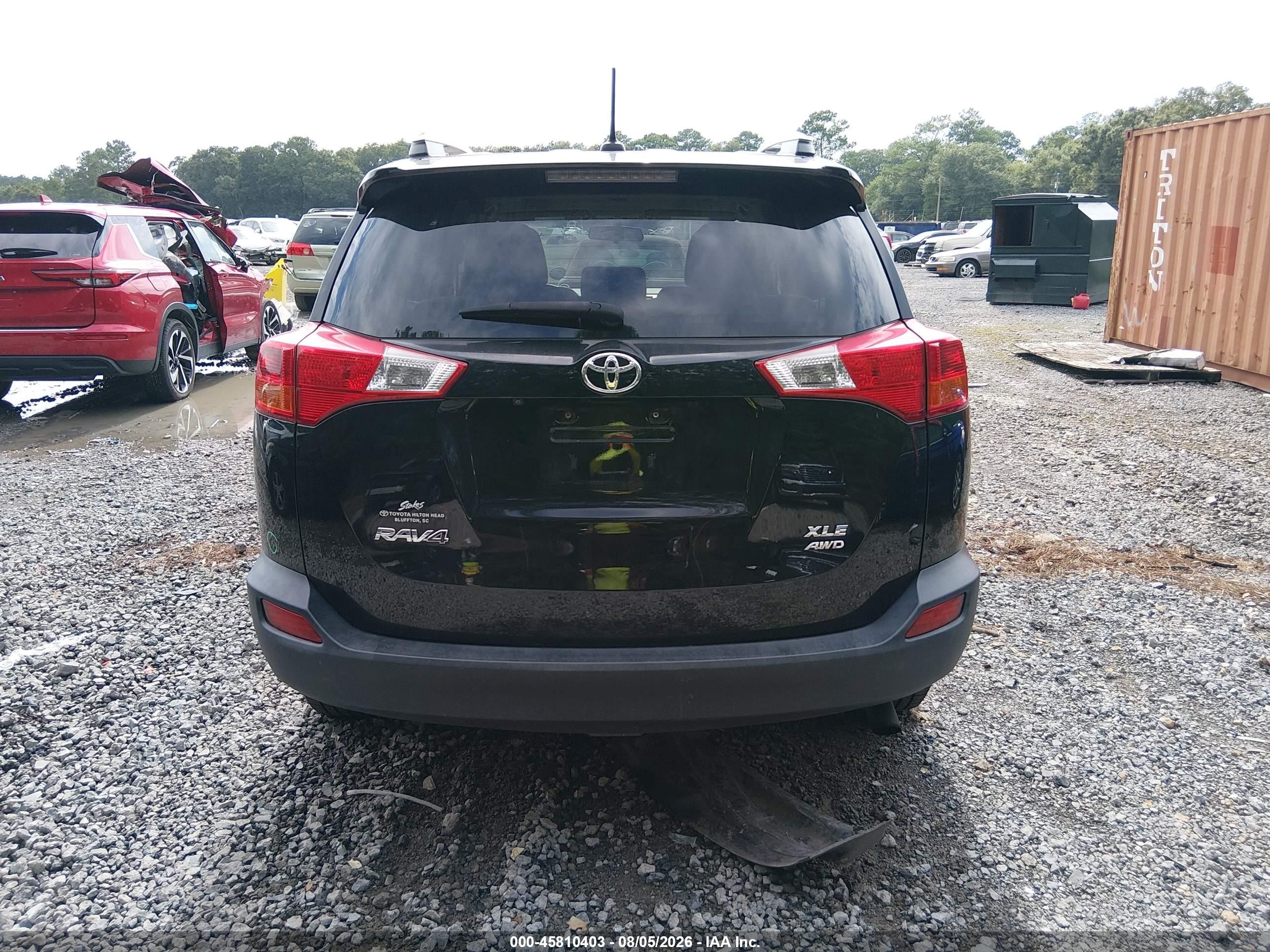 2014 Toyota Rav4 Xle Black vin: 2T3RFREV3EW152193