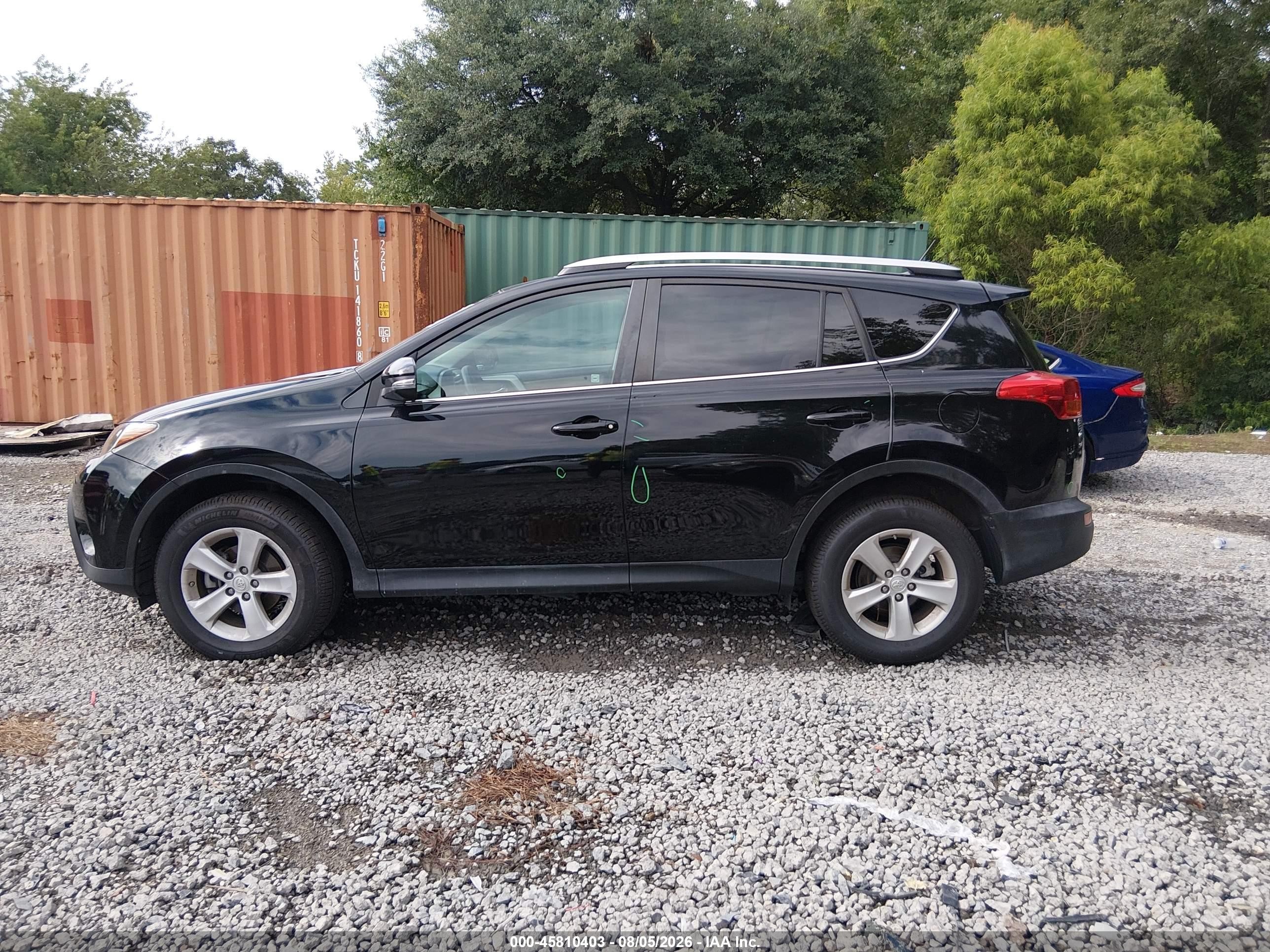 2014 Toyota Rav4 Xle Black vin: 2T3RFREV3EW152193