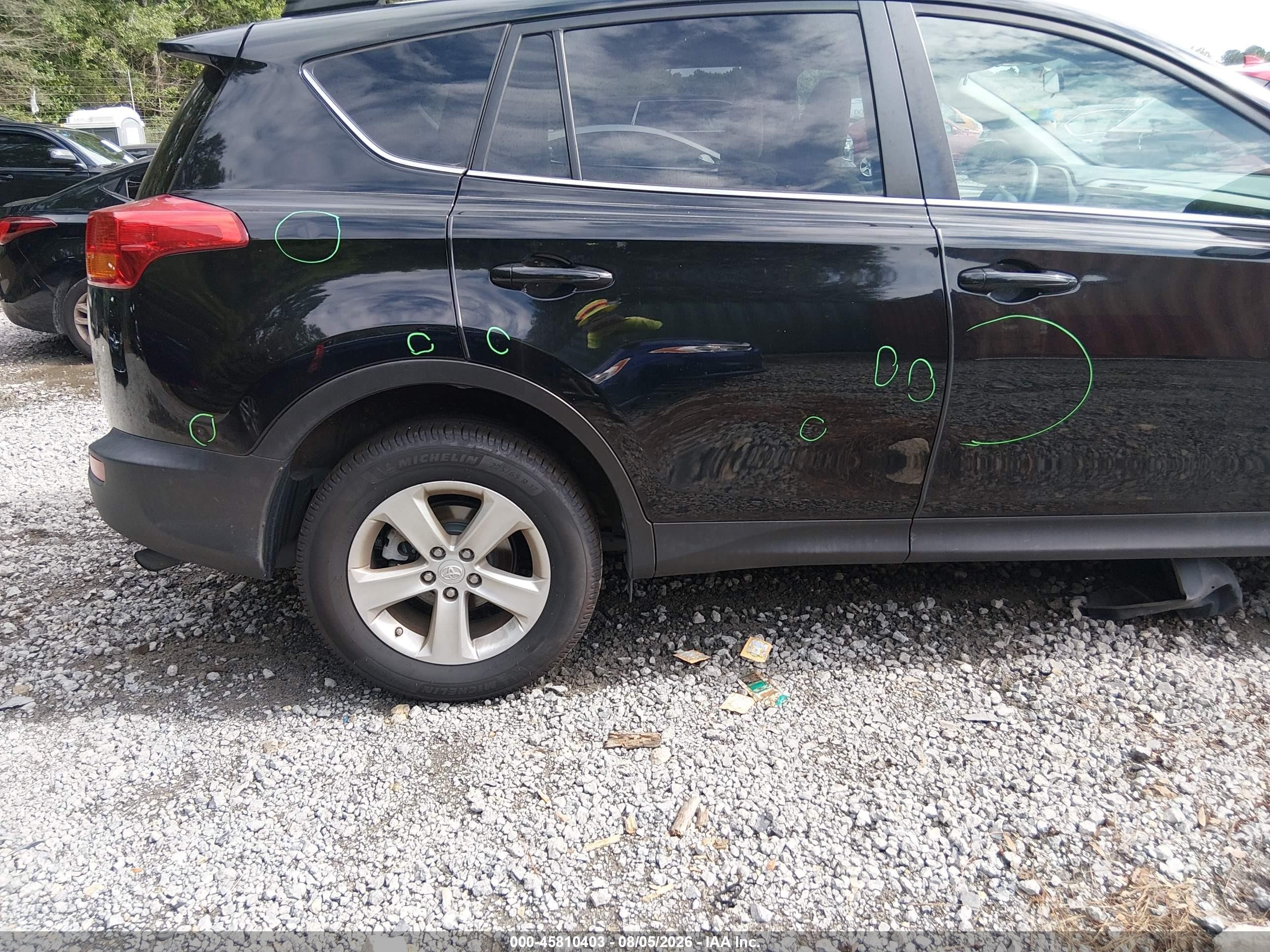 2014 Toyota Rav4 Xle Black vin: 2T3RFREV3EW152193