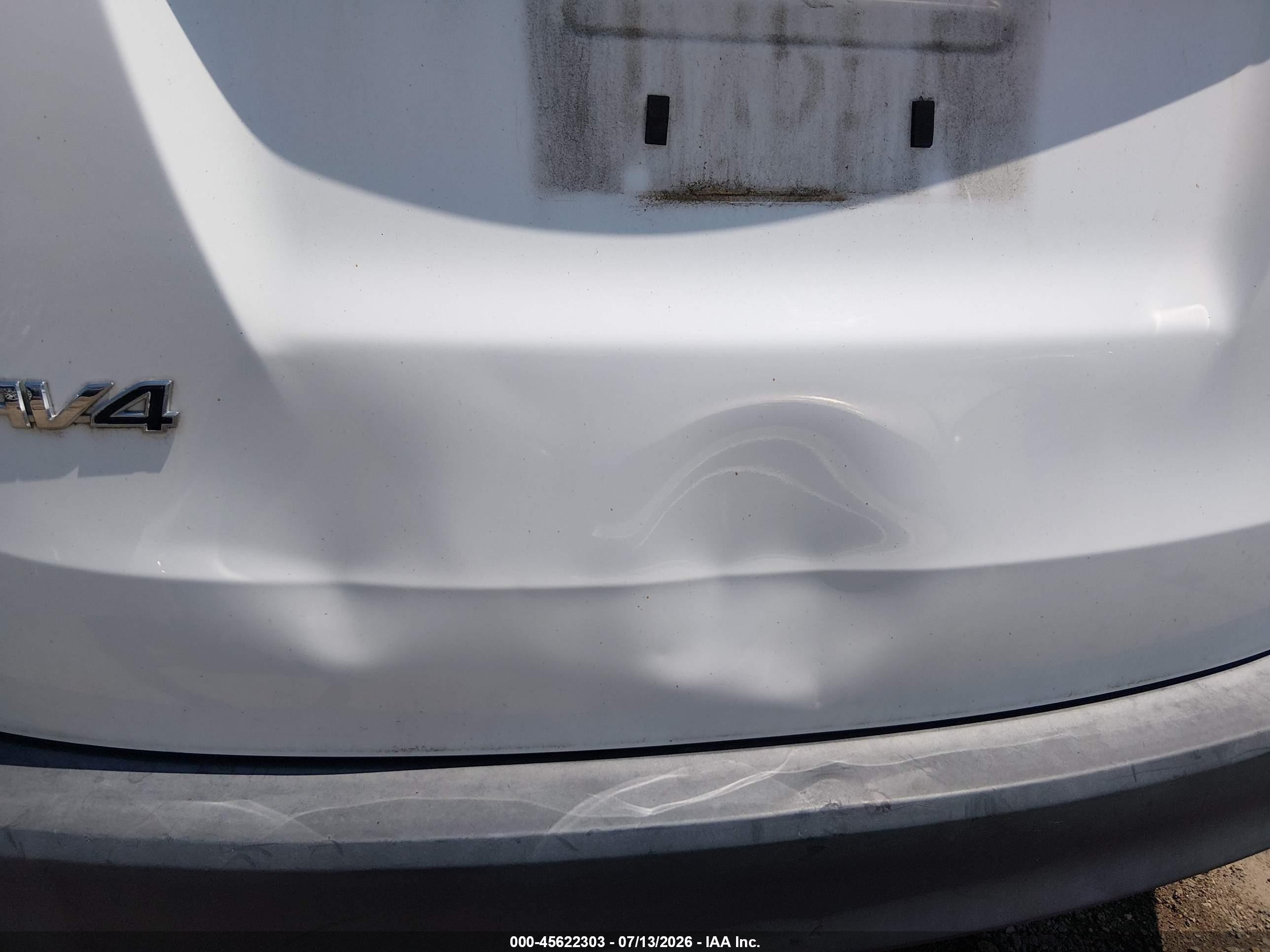 2014 Toyota Rav4 Xle White vin: 2T3RFREV3EW203384