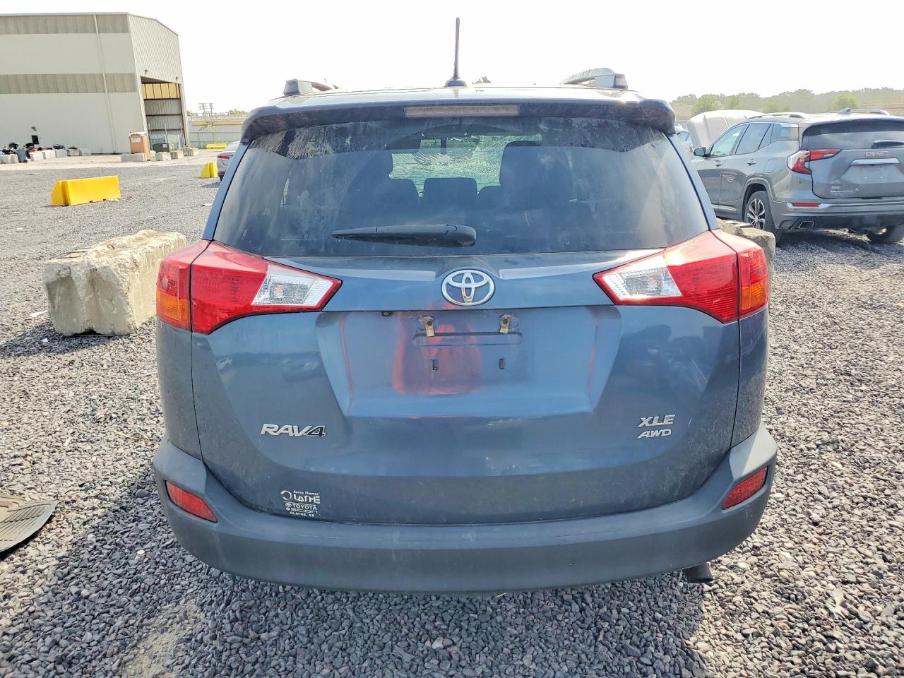 2014 Toyota Rav4 Xle Blue vin: 2T3RFREV3EW205037