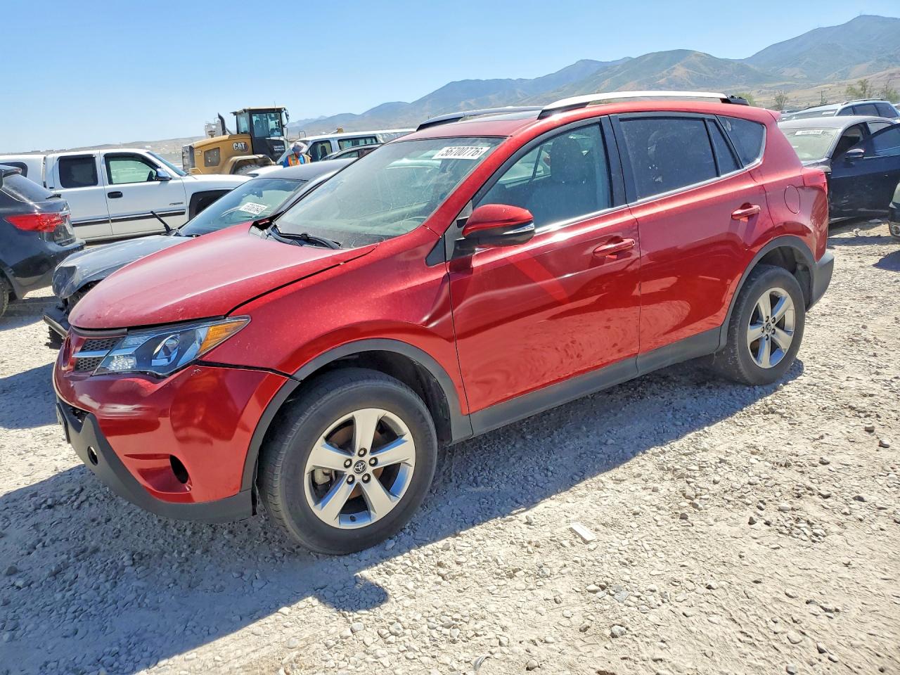 2015 Toyota Rav4 Xle Red vin: 2T3RFREV3FW239576