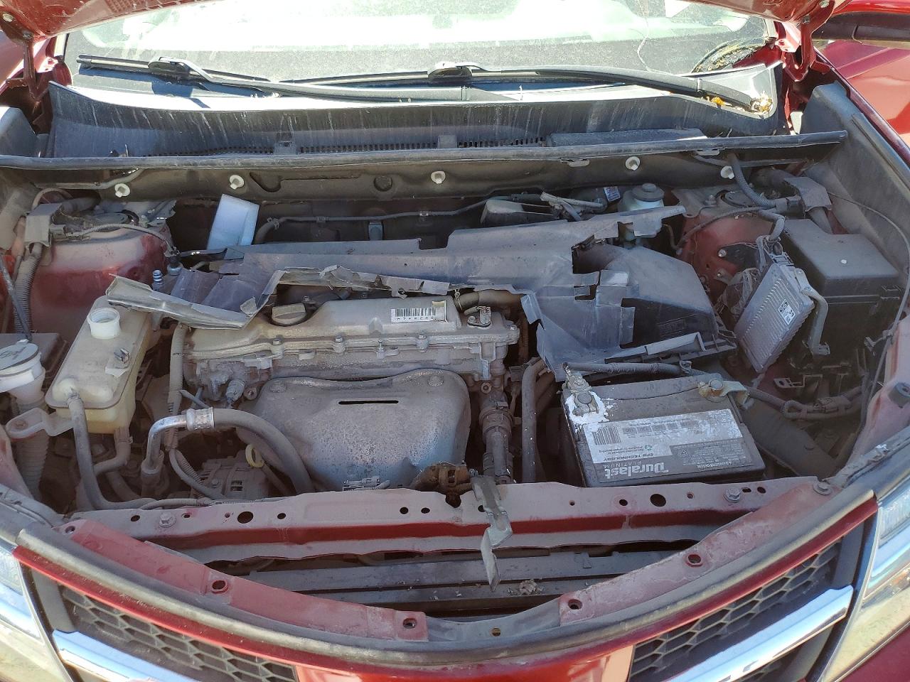 2015 Toyota Rav4 Xle Красный vin: 2T3RFREV3FW239576