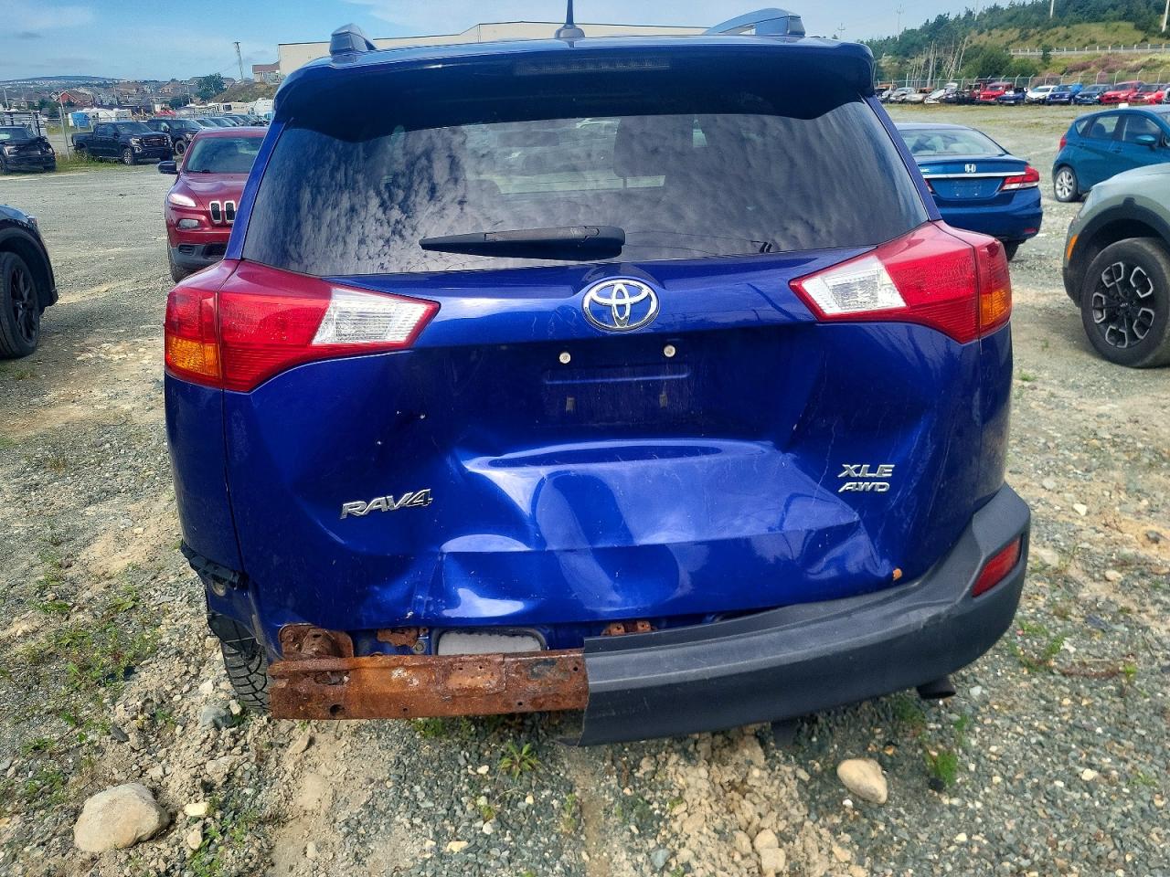 2015 Toyota Rav4 Xle Blue vin: 2T3RFREV3FW249797