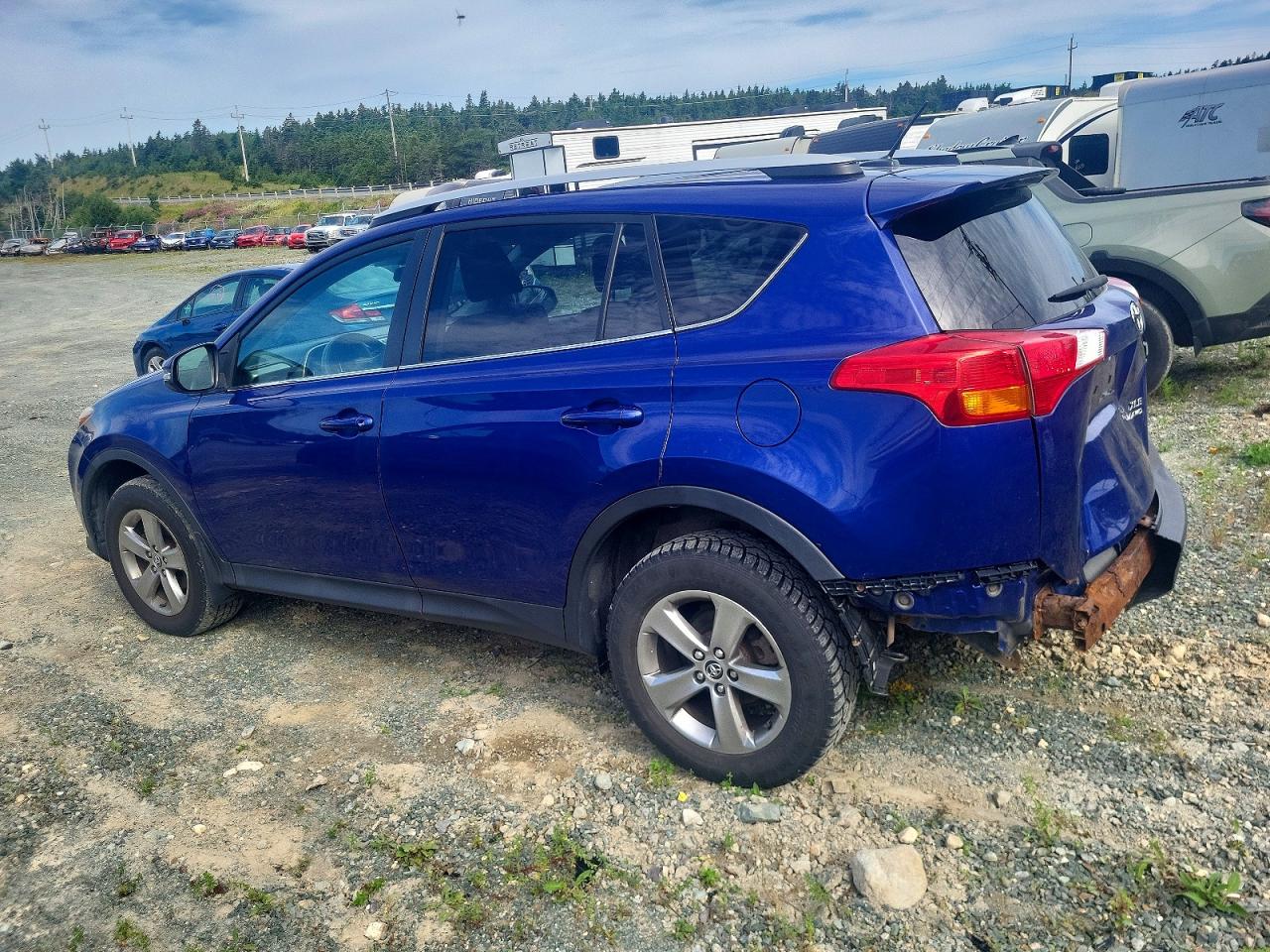 2015 Toyota Rav4 Xle Blue vin: 2T3RFREV3FW249797