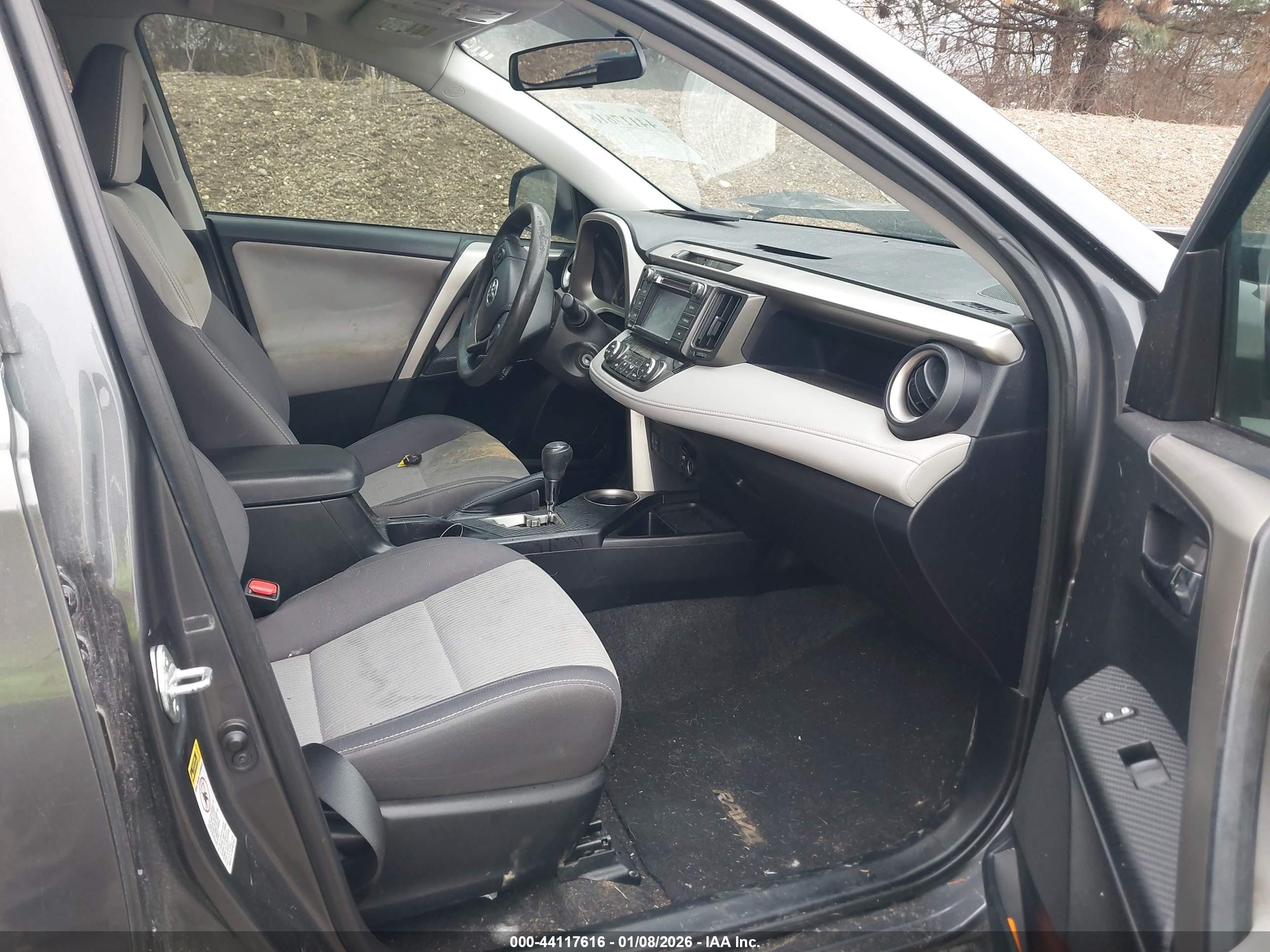 2015 Toyota Rav4 Xle Gray vin: 2T3RFREV3FW259391