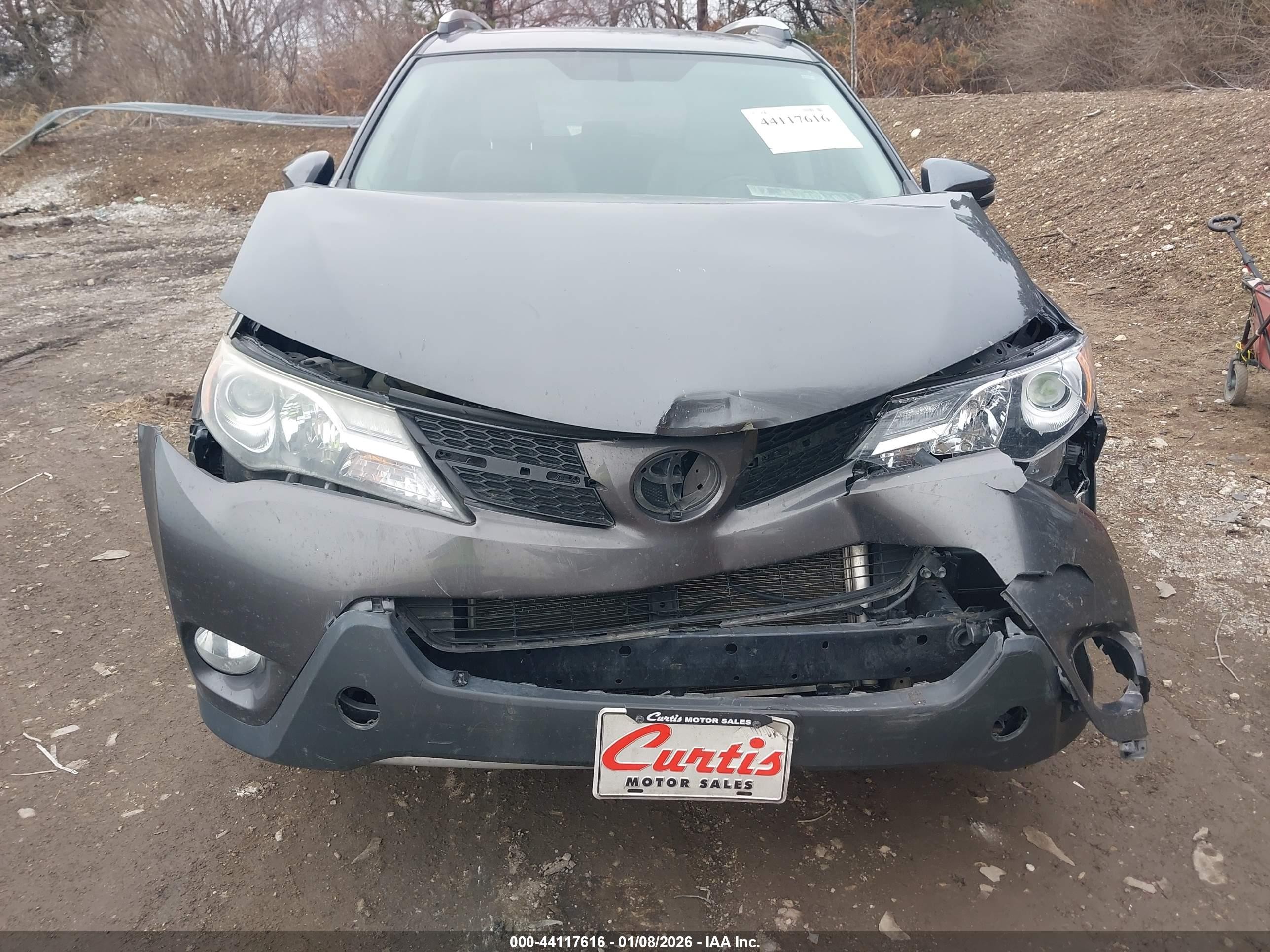2015 Toyota Rav4 Xle Gray vin: 2T3RFREV3FW259391