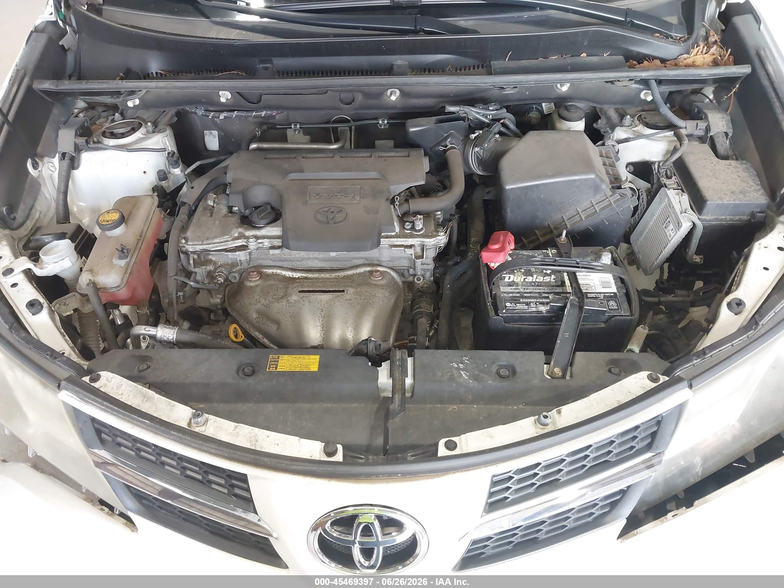 2015 Toyota Rav4 Xle Белый vin: 2T3RFREV3FW268804