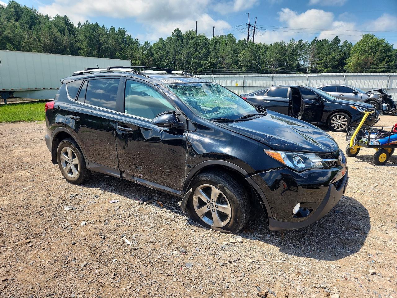 2015 Toyota Rav4 Xle Black vin: 2T3RFREV3FW286431