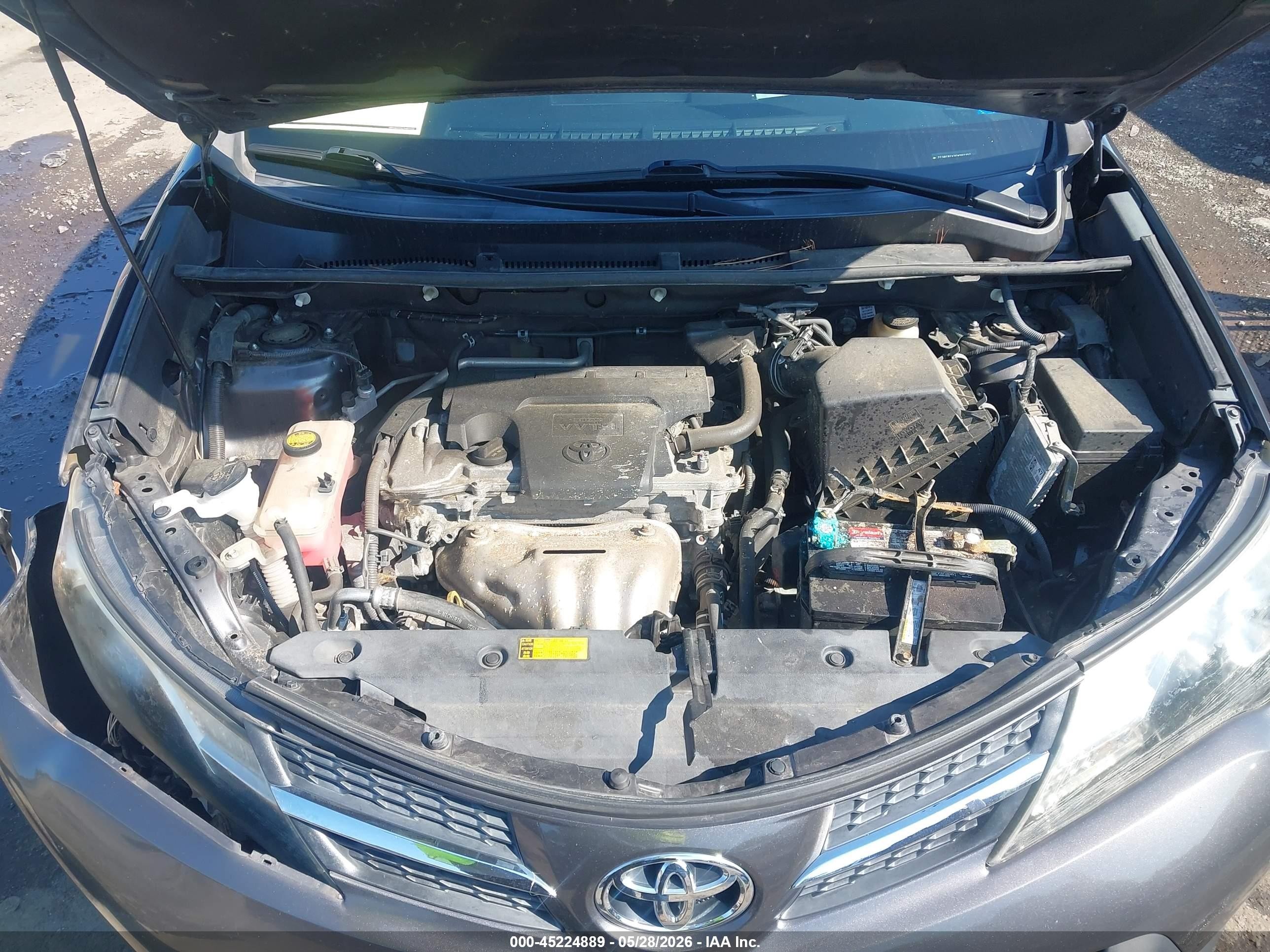 2015 Toyota Rav4 Xle Серый vin: 2T3RFREV3FW302157