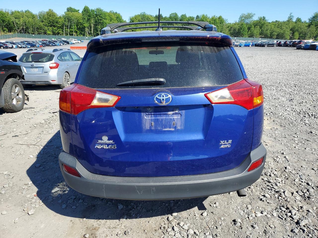 2015 Toyota Rav4 Xle Синий vin: 2T3RFREV3FW304653