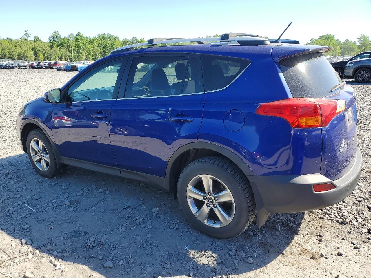 2015 Toyota Rav4 Xle Синий vin: 2T3RFREV3FW304653