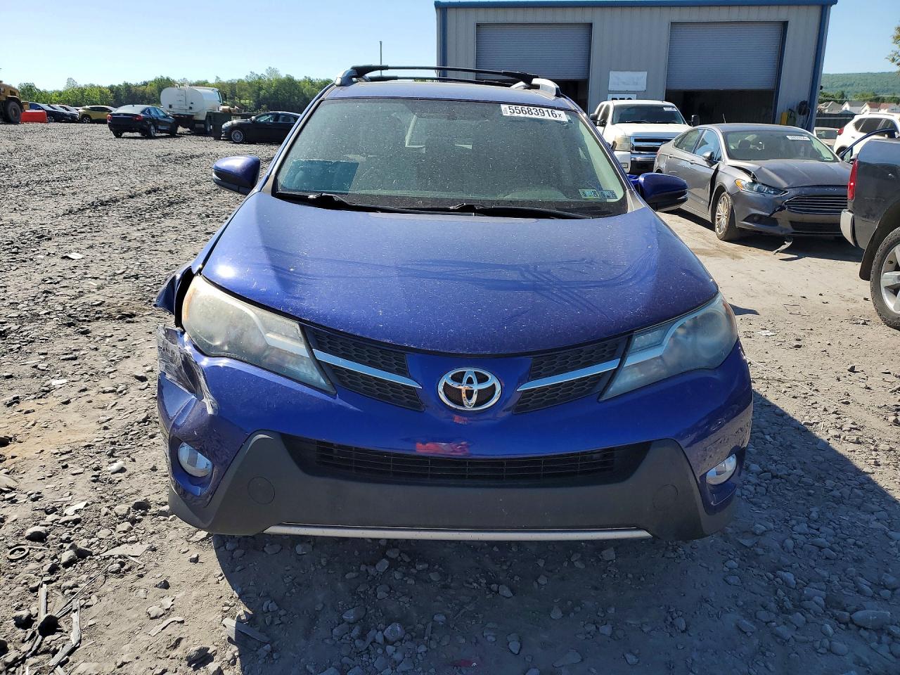 2015 Toyota Rav4 Xle Синий vin: 2T3RFREV3FW304653