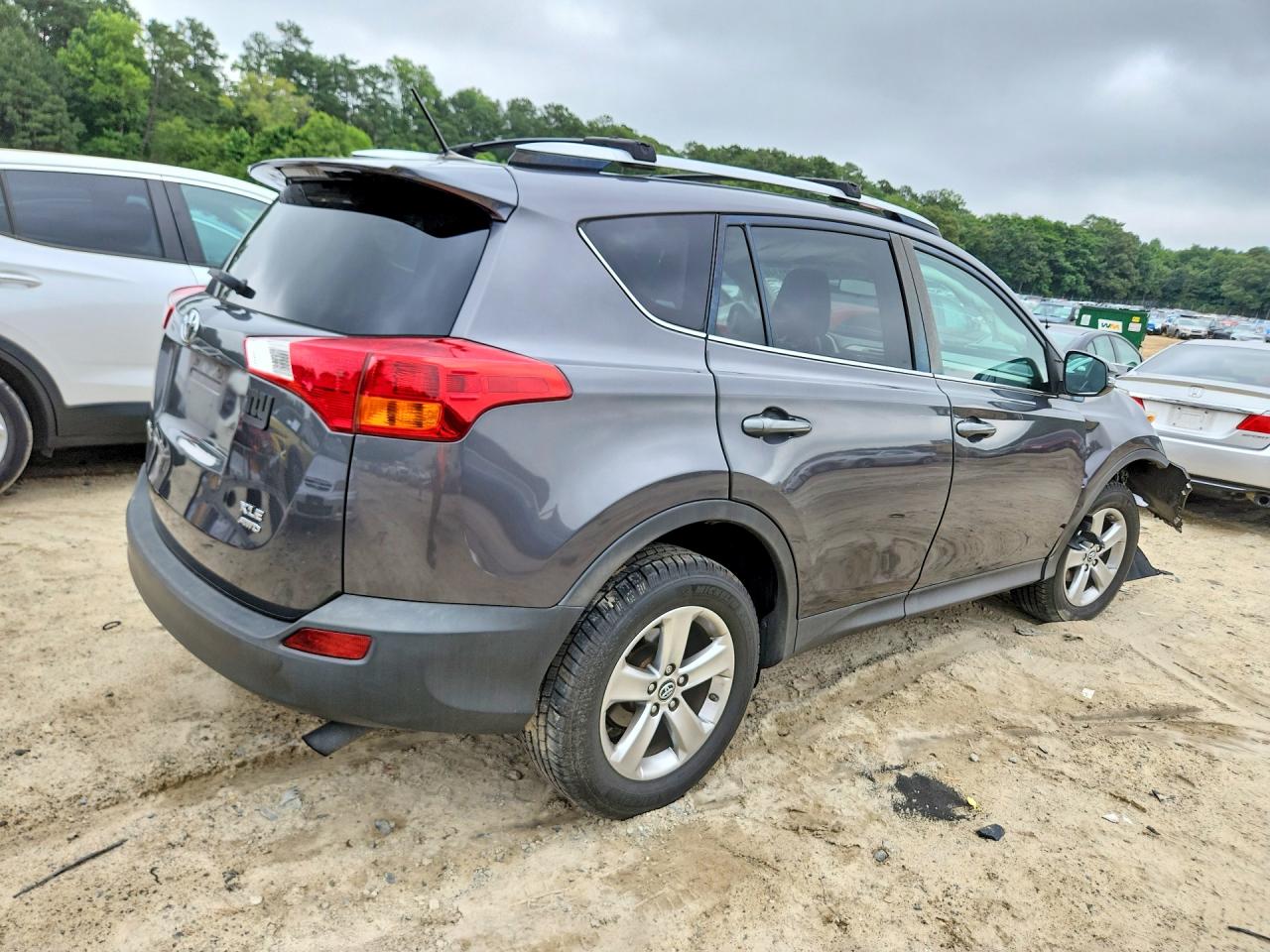 2015 Toyota Rav4 Xle Gray vin: 2T3RFREV3FW310730